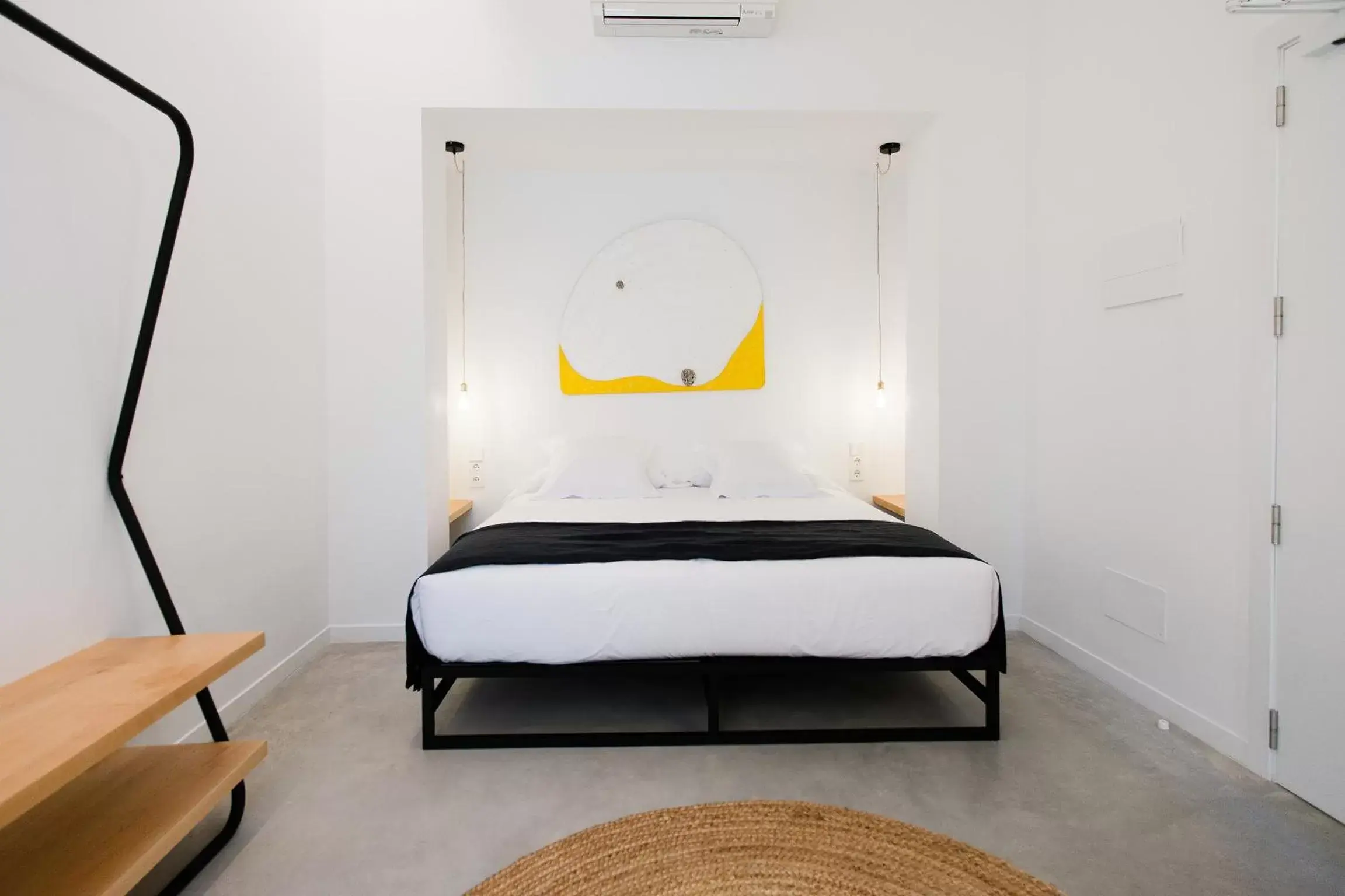 Bed in Sodium Boutique Hotel