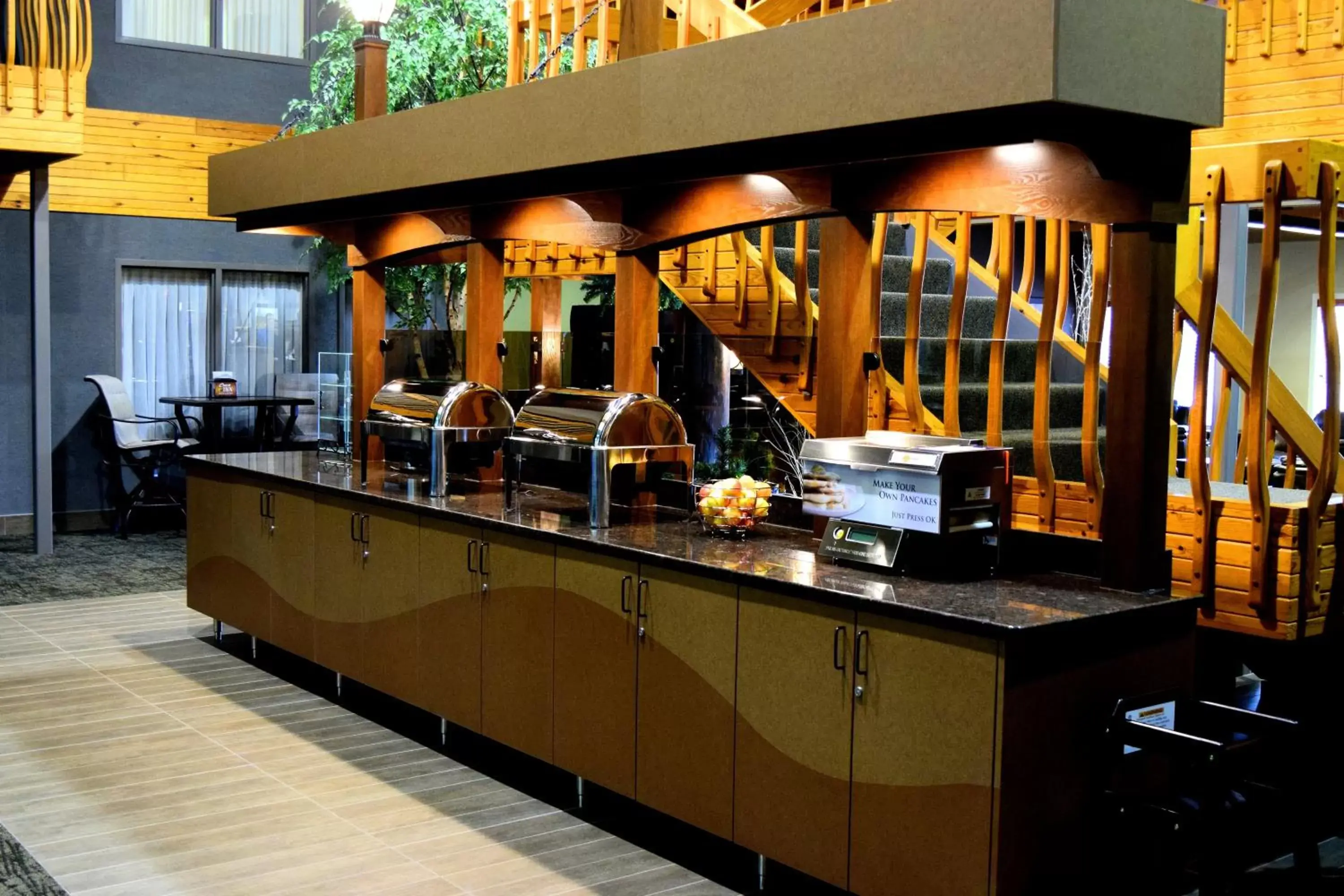 Continental breakfast in C'mon Inn Continental breakfast in C'mon Inn