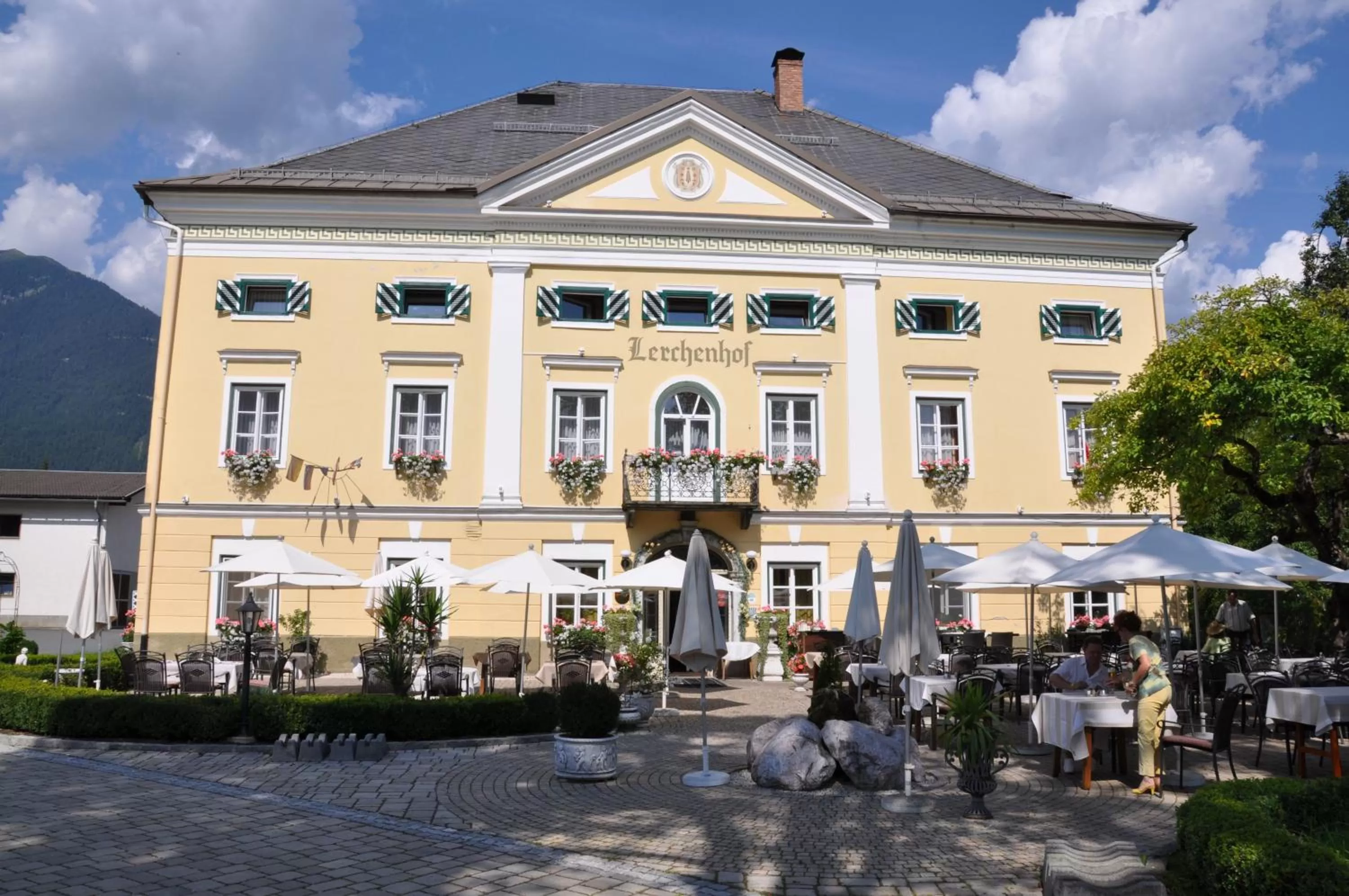 Balcony/Terrace in Hotel Schloss Lerchenhof