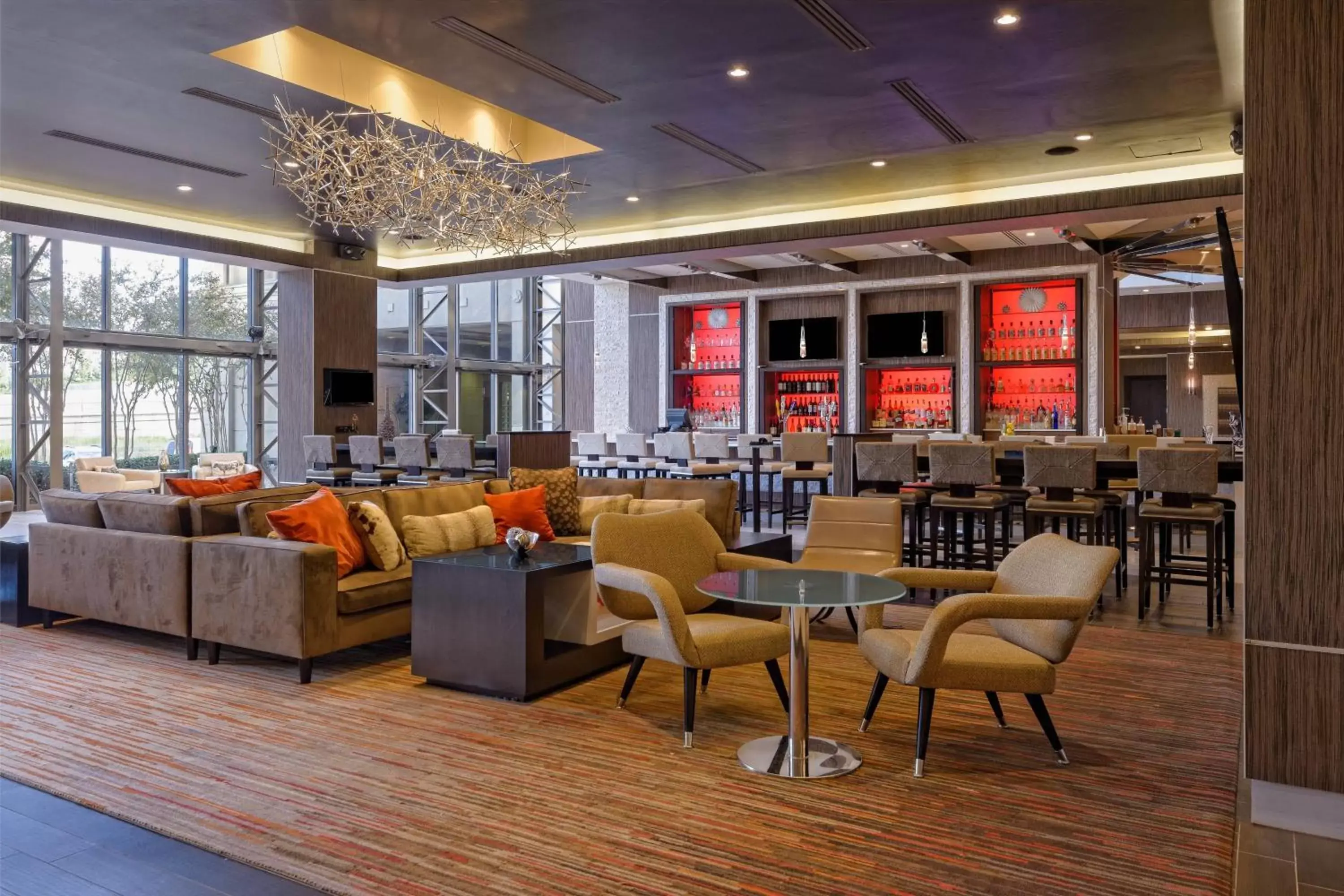 Property building, Restaurant/Places to Eat in Houston Marriott West Loop by The Galleria