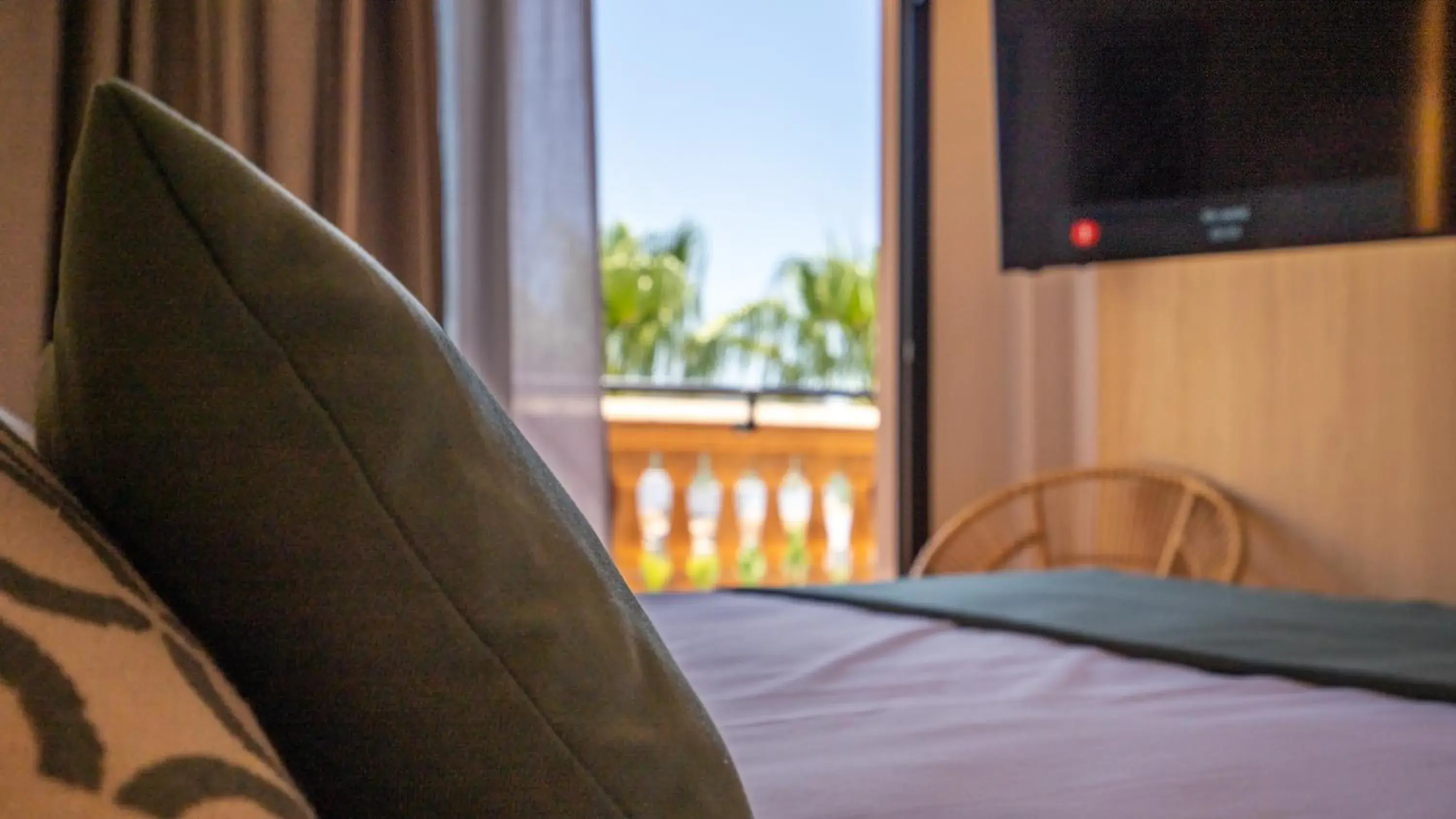 Bed in Mon Port Hotel & Spa