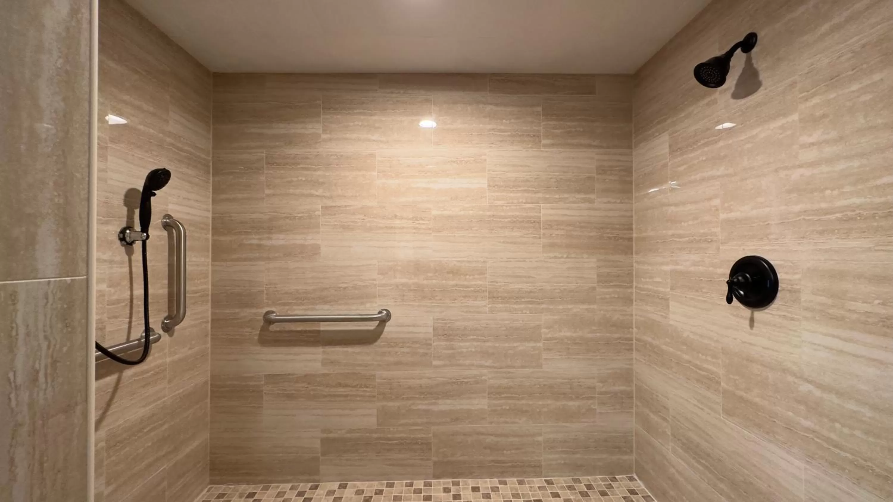 Shower in Inn of the Dove - Romantic Luxury Suites with Jacuzzi & Seasonal Fireplace at Harrisburg-Hershey-Philadelphia, PA