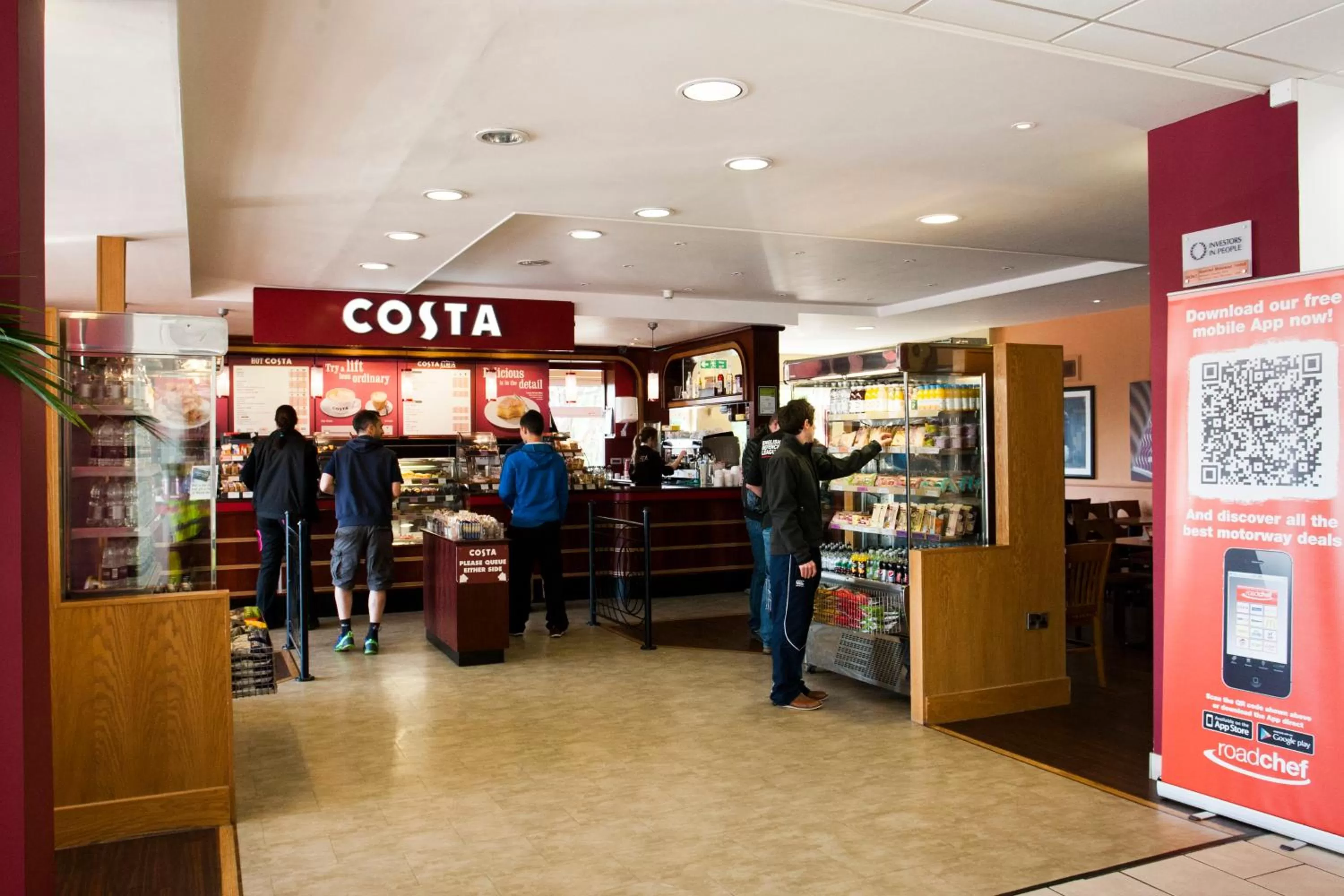 Restaurant/places to eat in Days Inn Watford Gap