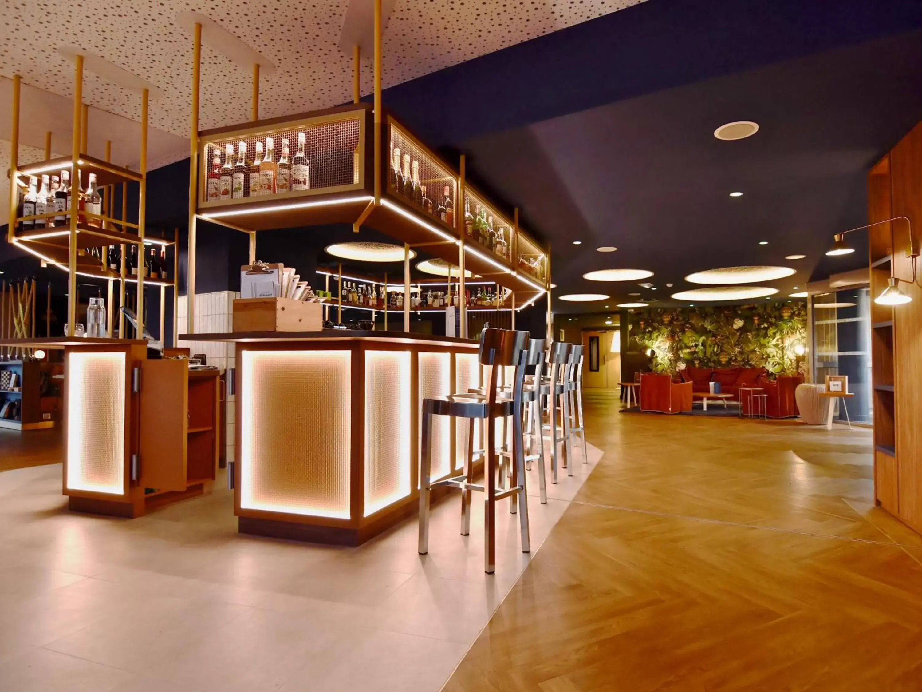 Lounge or bar in Ibis Budget Nantes Reze Aeroport