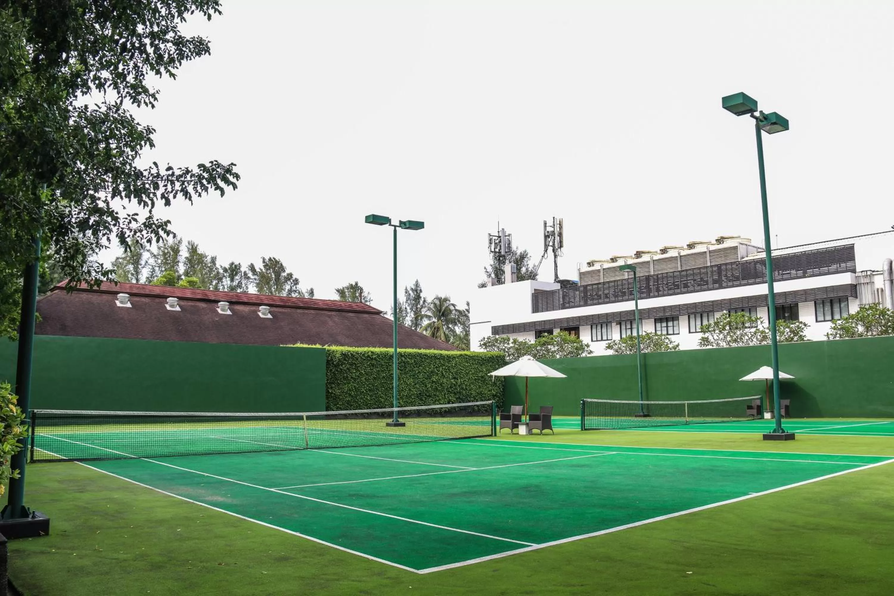 Tennis court in JW Marriott Khao Lak Resort and Spa