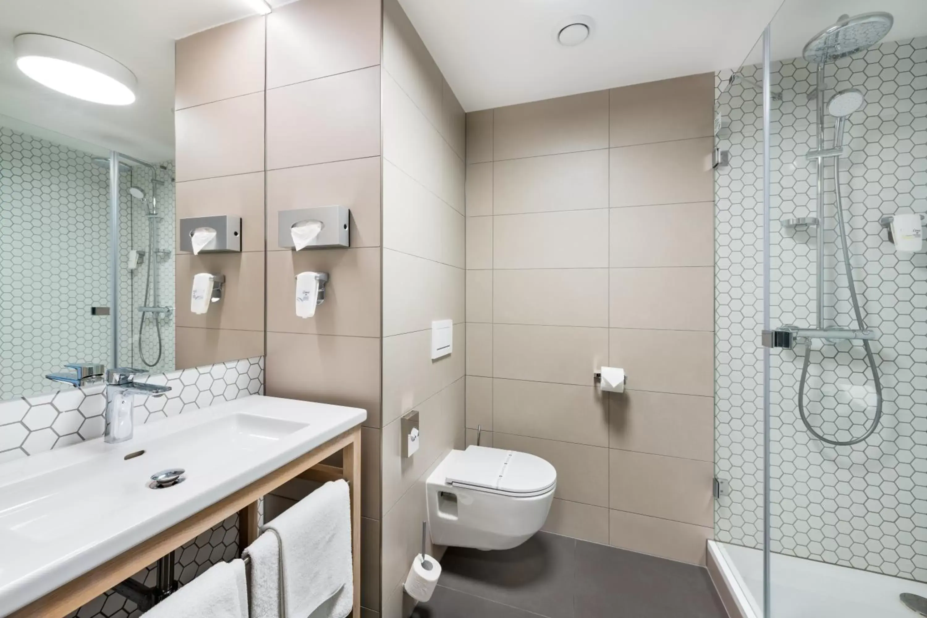 Bathroom in Holiday Inn Prague Airport, an IHG Hotel