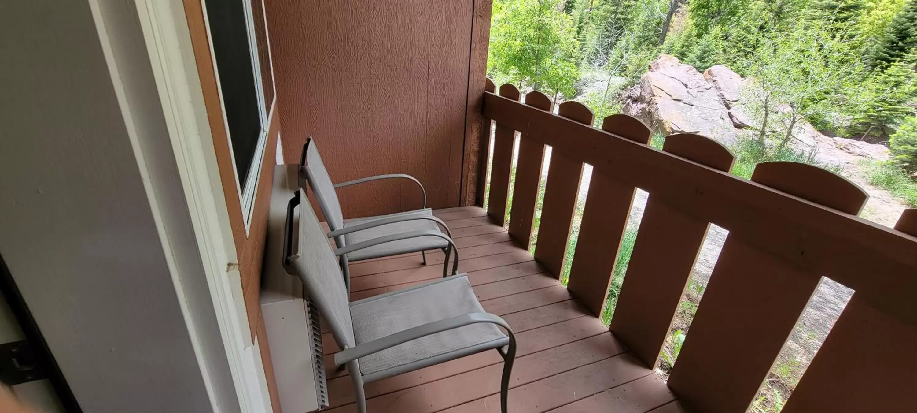 Balcony/Terrace in Hot Springs Inn