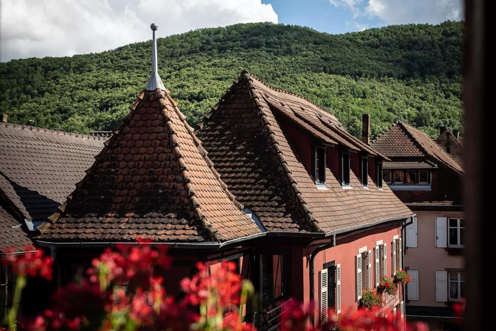 Natural landscape in Relais et Châteaux Le Chambard