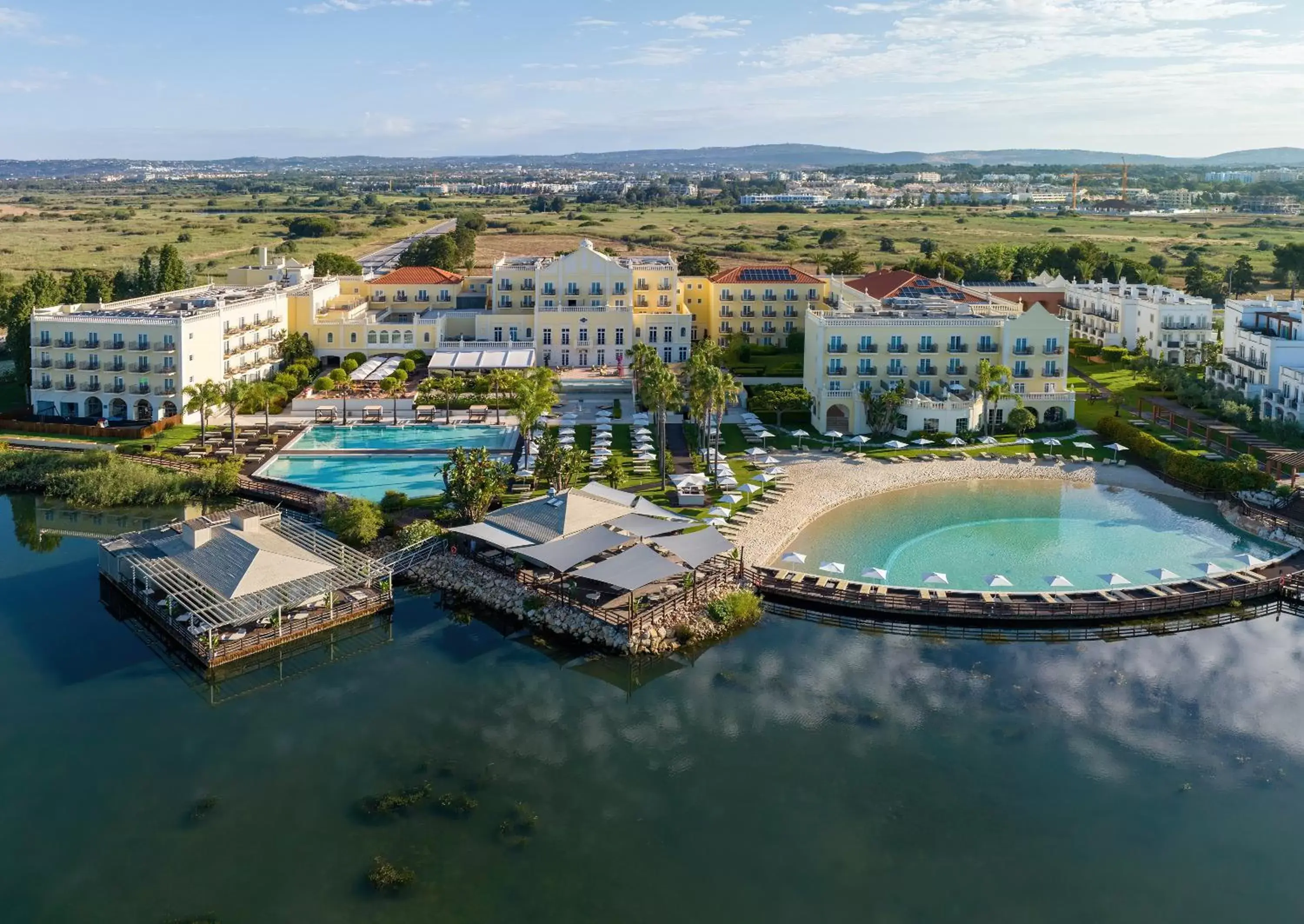 Bird's eye view, Bird's-eye View in Domes Lake Algarve, Autograph Collection