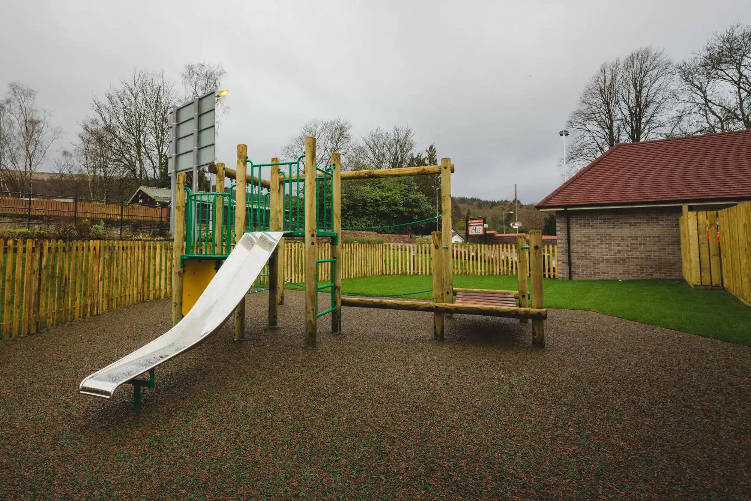 Children play ground, Children's Play Area in Queen of the Loch, Balloch by Marston's Inns