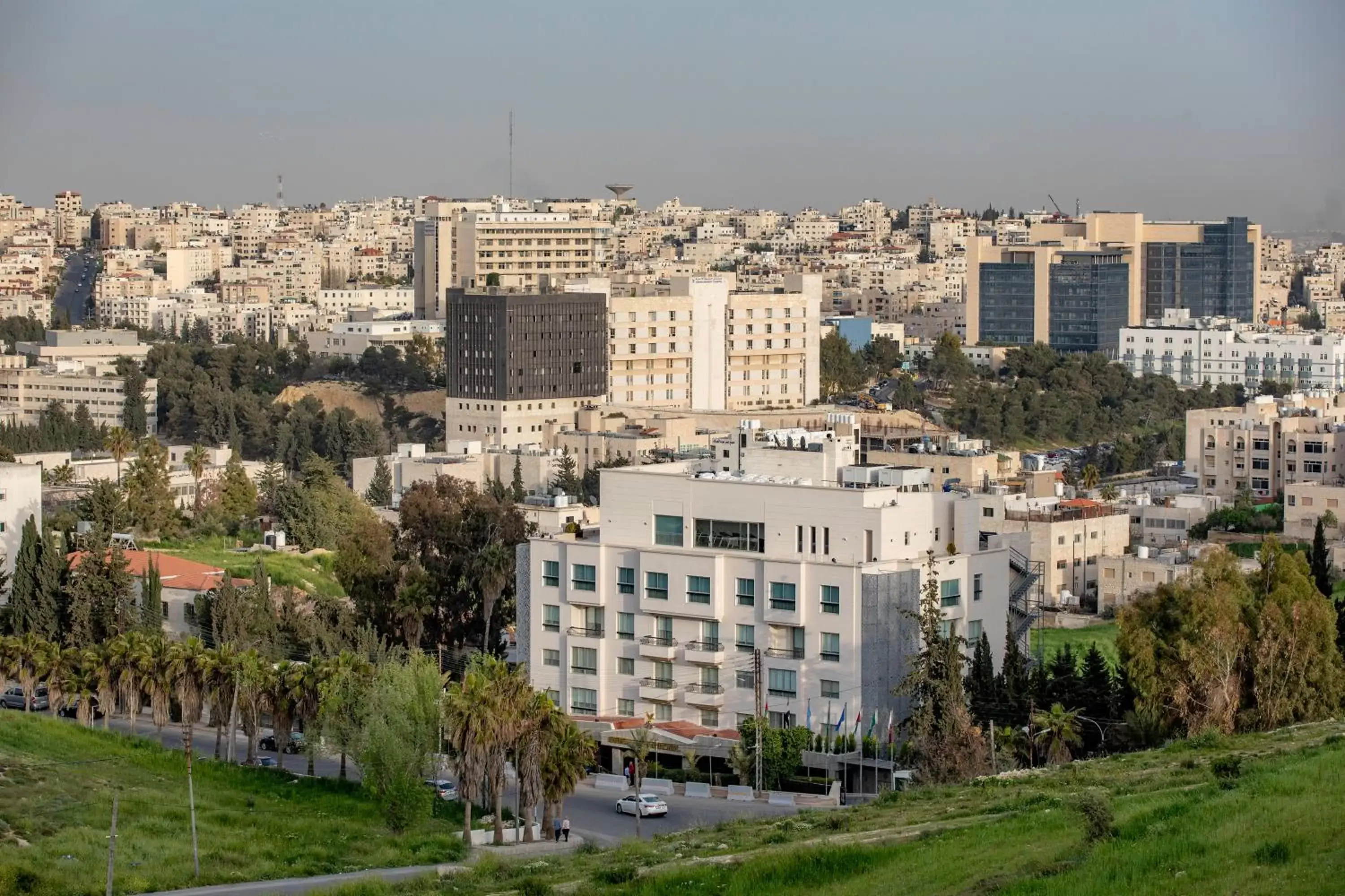 Property building in Amman International Hotel