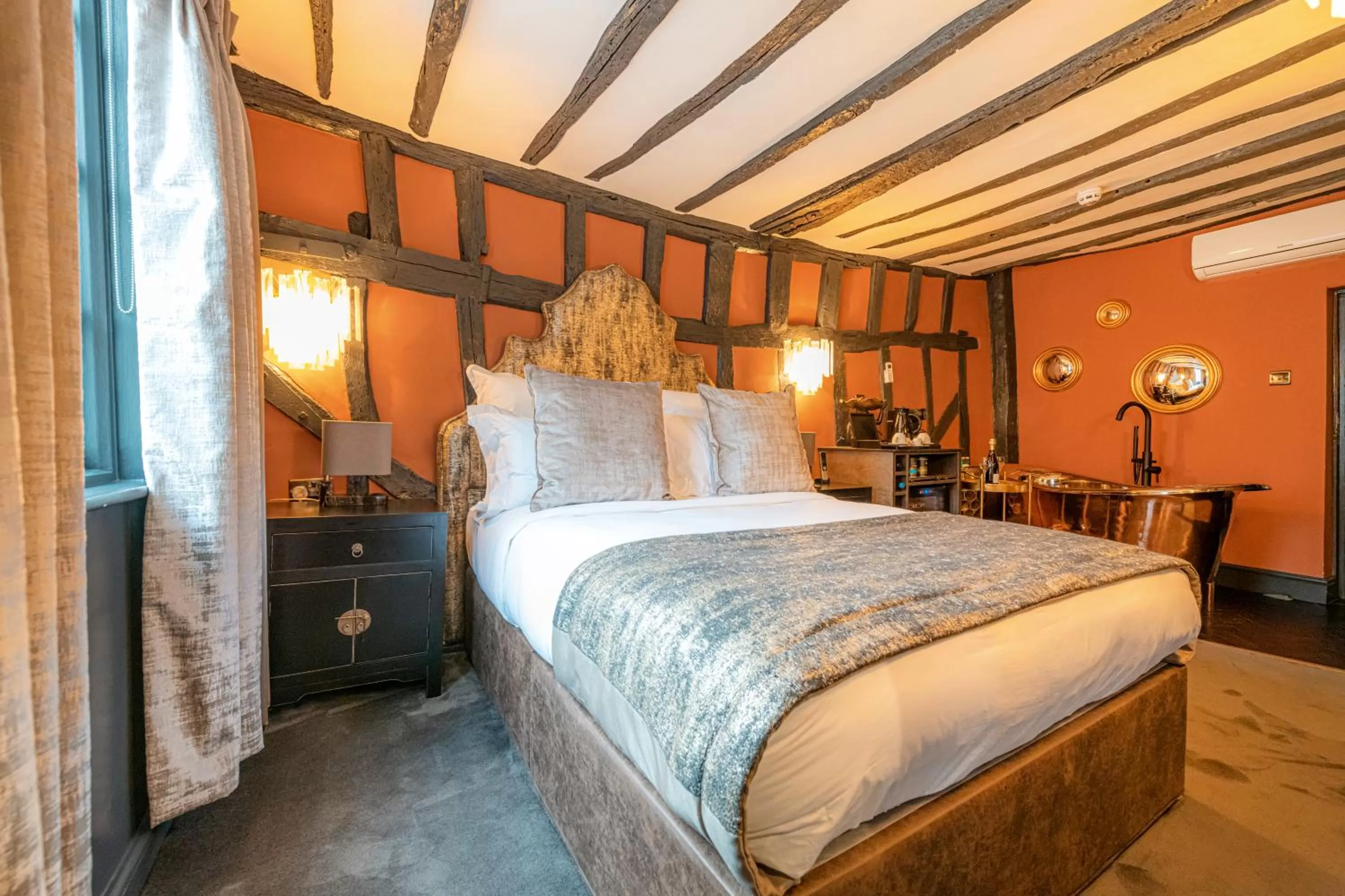 Bed in Funky Monk Hotel