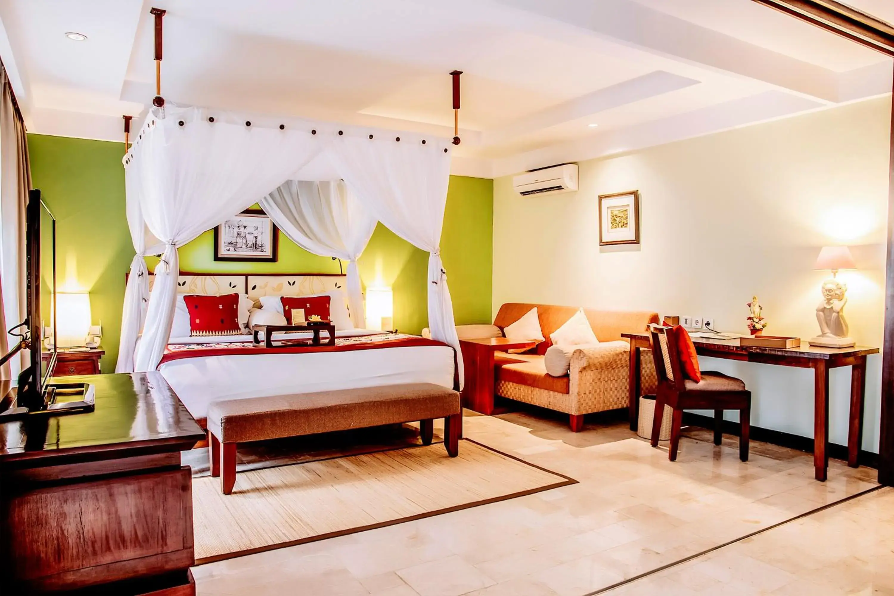 Bedroom, Bed in Rama Beach Resort And Villas