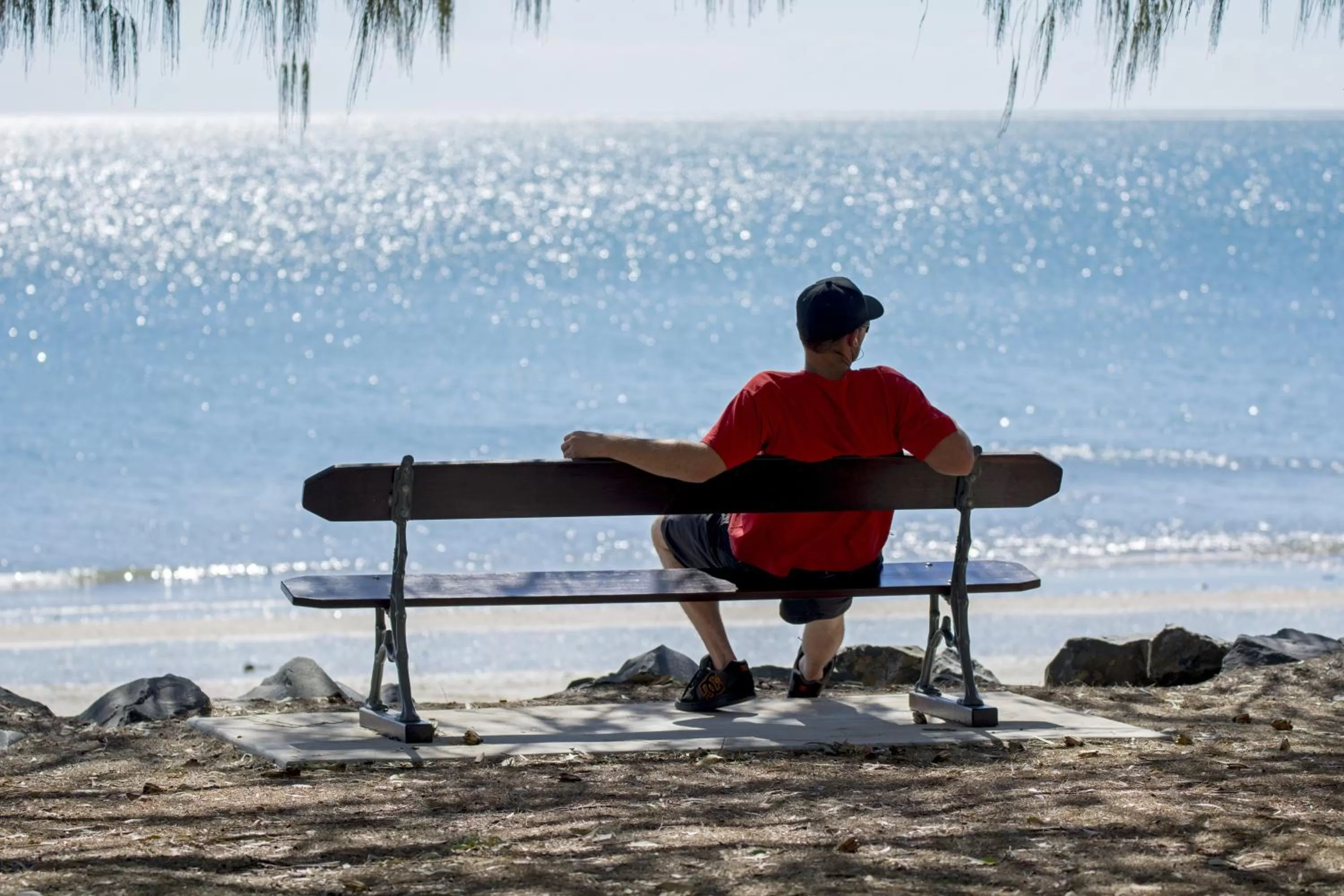 Beach in The Beach Motel Hervey Bay