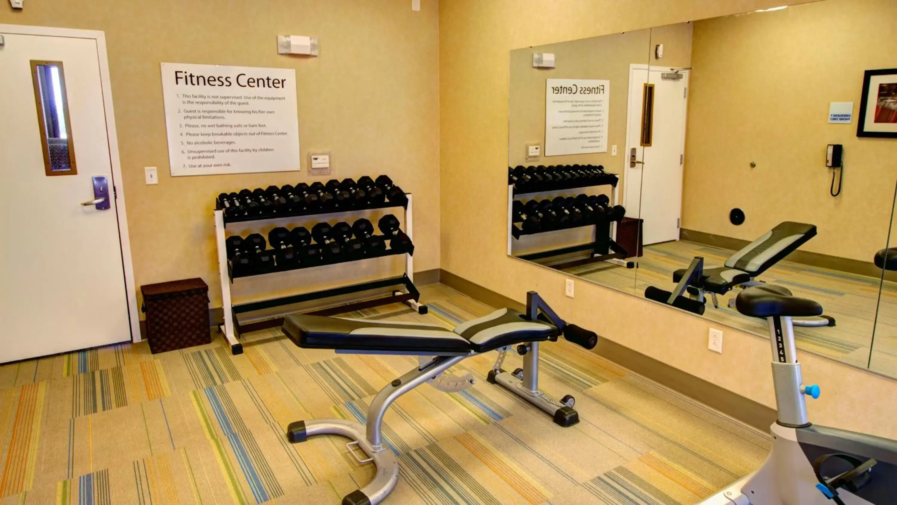 Fitness centre/facilities, Fitness Center/Facilities in Holiday Inn Express & Suites Sioux City-South, an IHG Hotel