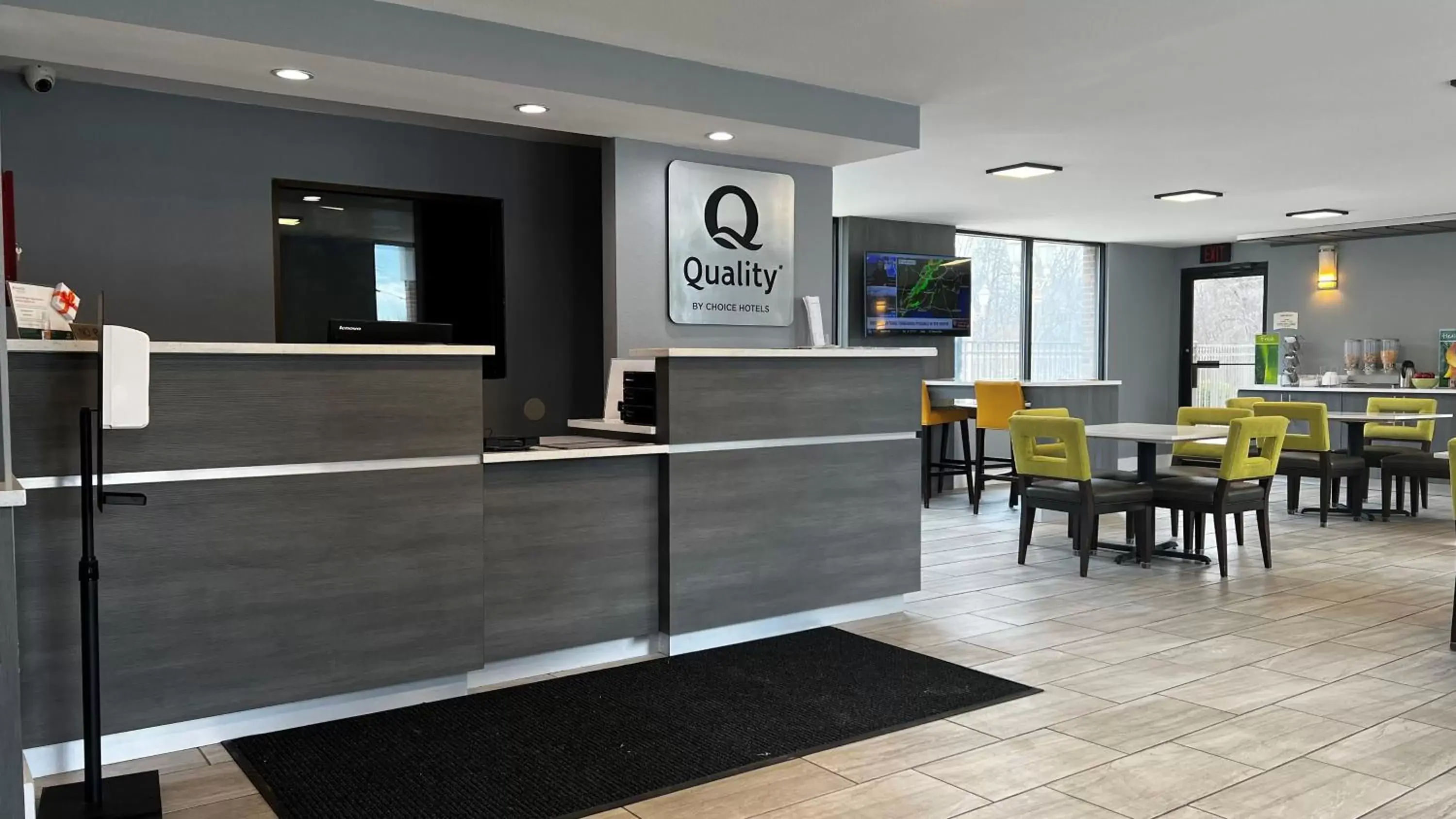 Lobby or reception in Quality Inn Asheville Airport