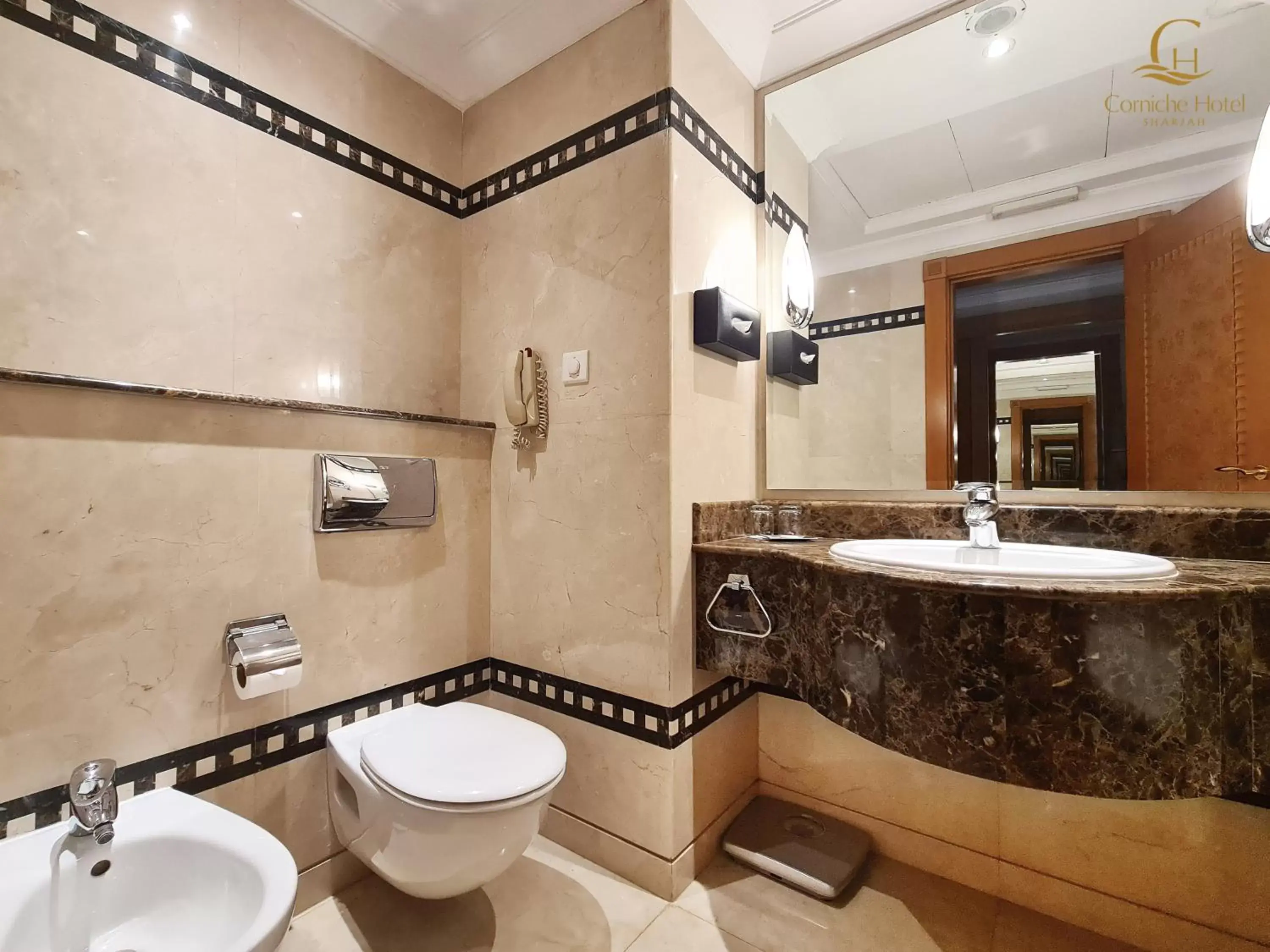 Toilet, Bathroom in Corniche Hotel Sharjah