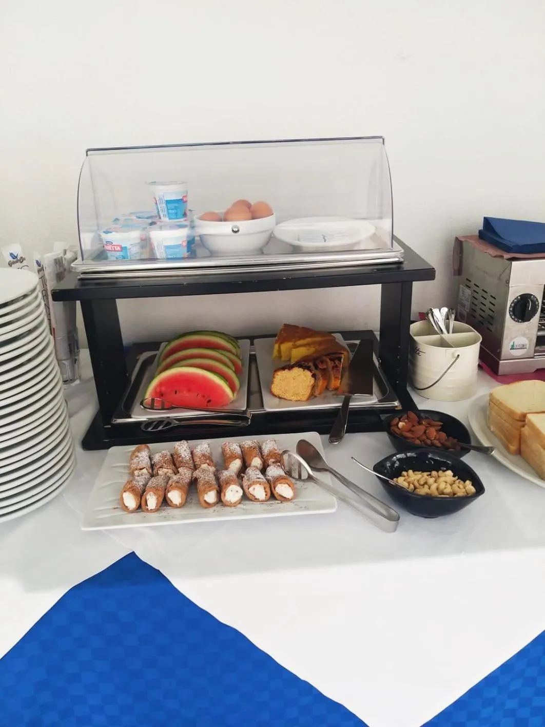 Breakfast in Hotel Miramare