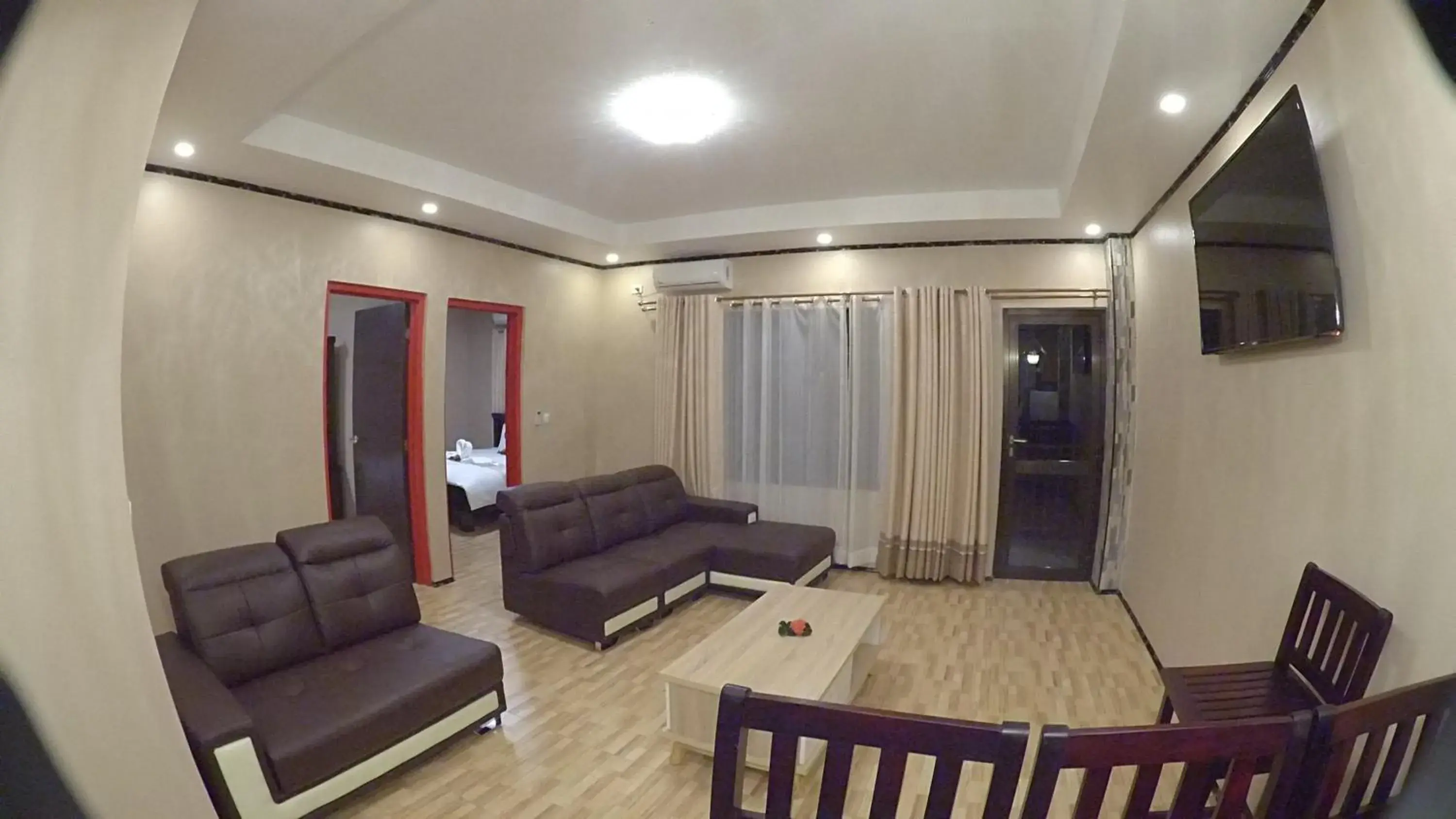 Seating Area in Al - Minhaj Service Apartments