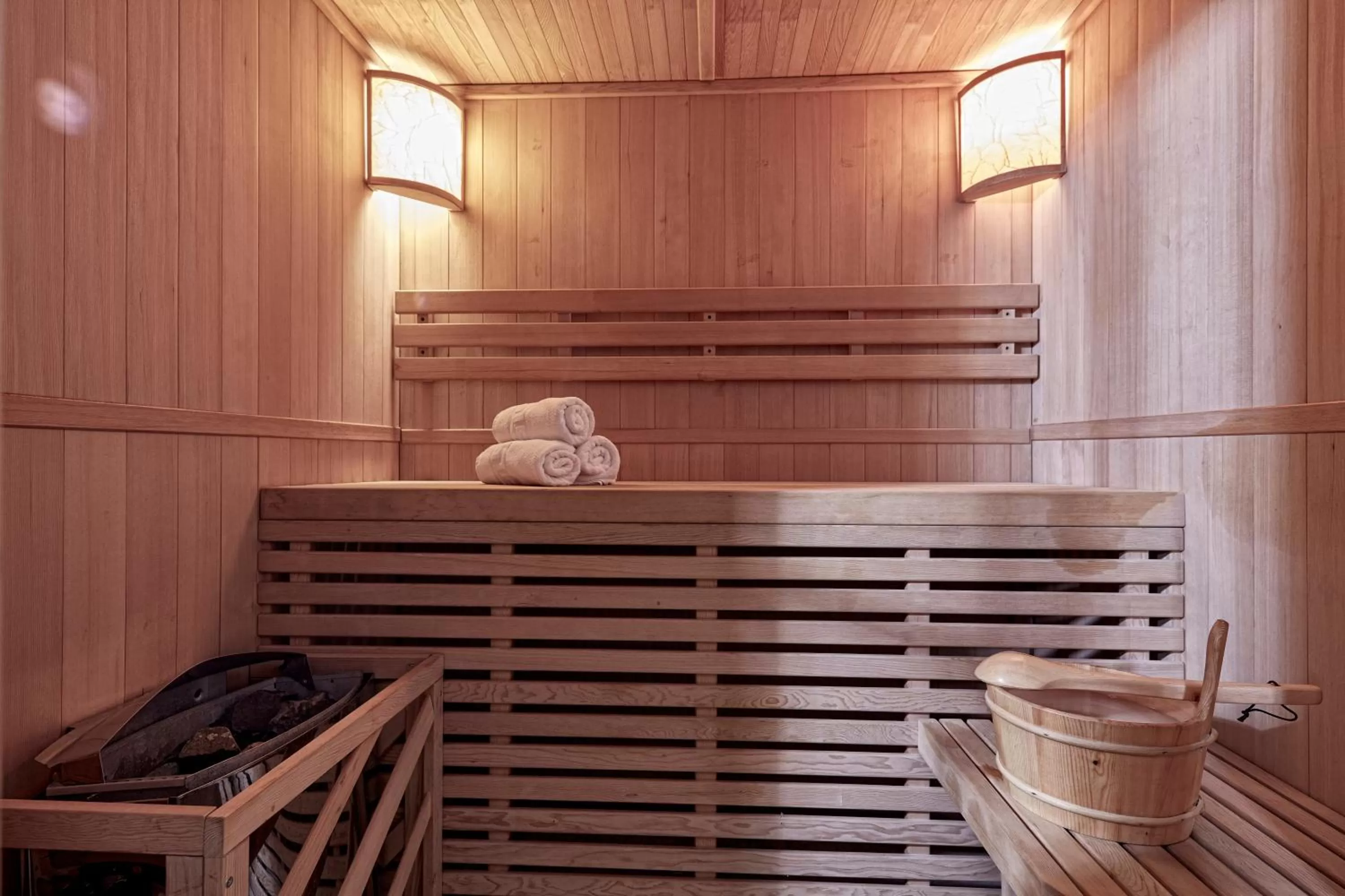 Sauna in Aar Hotel & Spa Ioannina