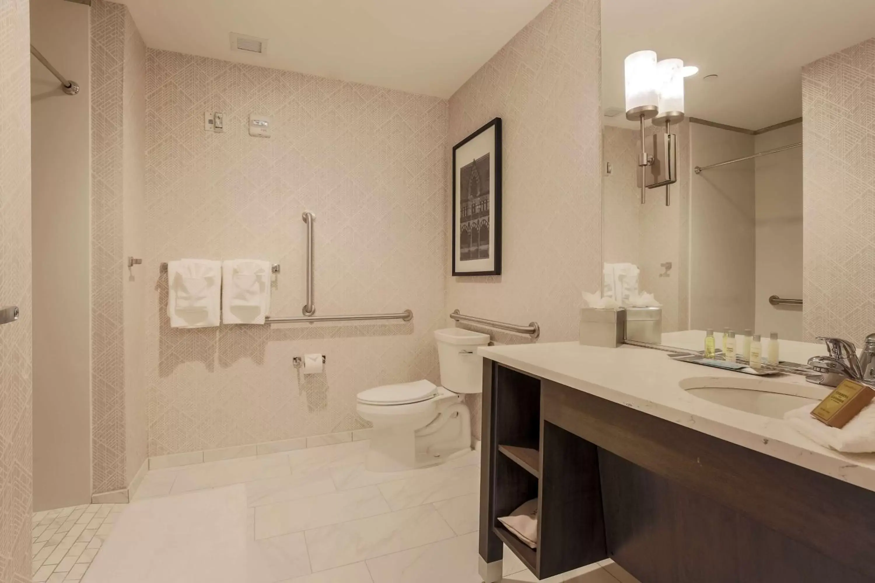 Bathroom in DoubleTree by Hilton Evansville