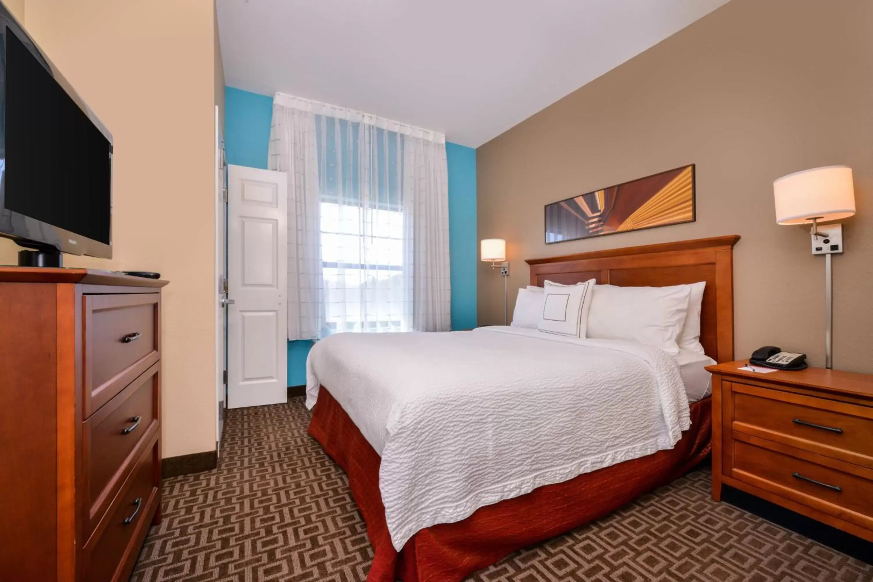 Bedroom, Bed in TownePlace Suites Thousand Oaks Ventura County