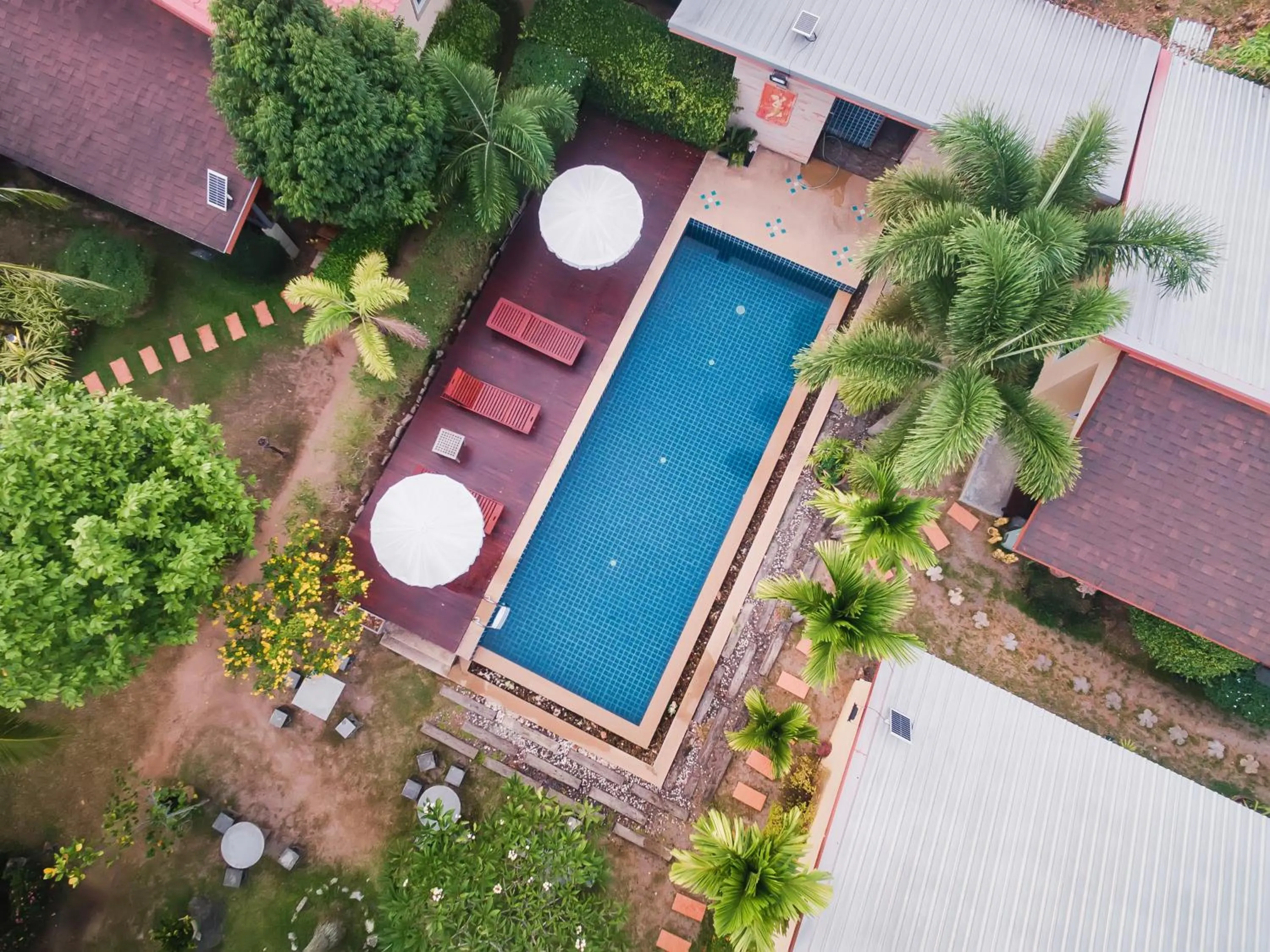 Bird's eye view in Siray Green Resort