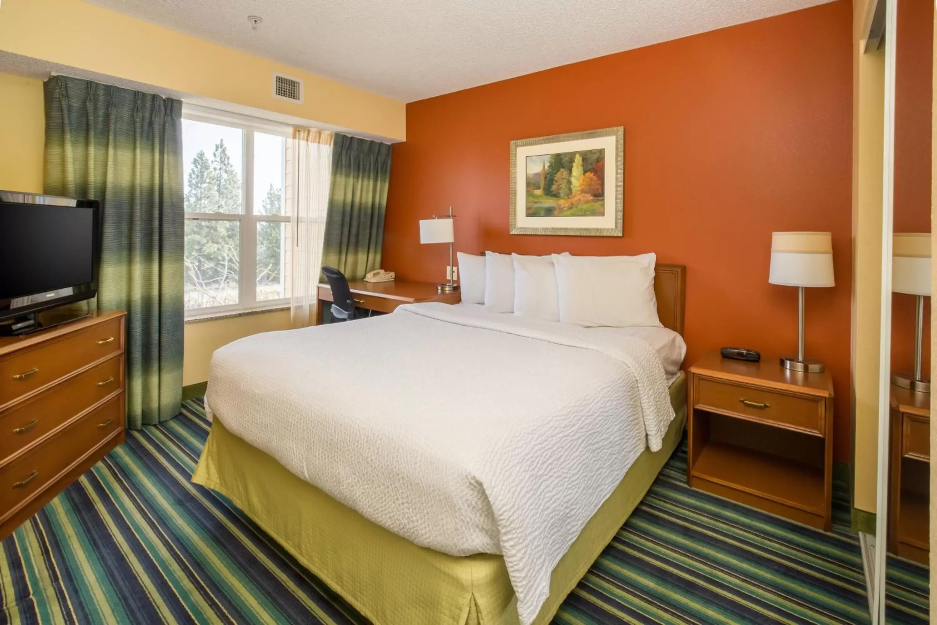 Bedroom, Bed in Residence Inn Spokane East Valley