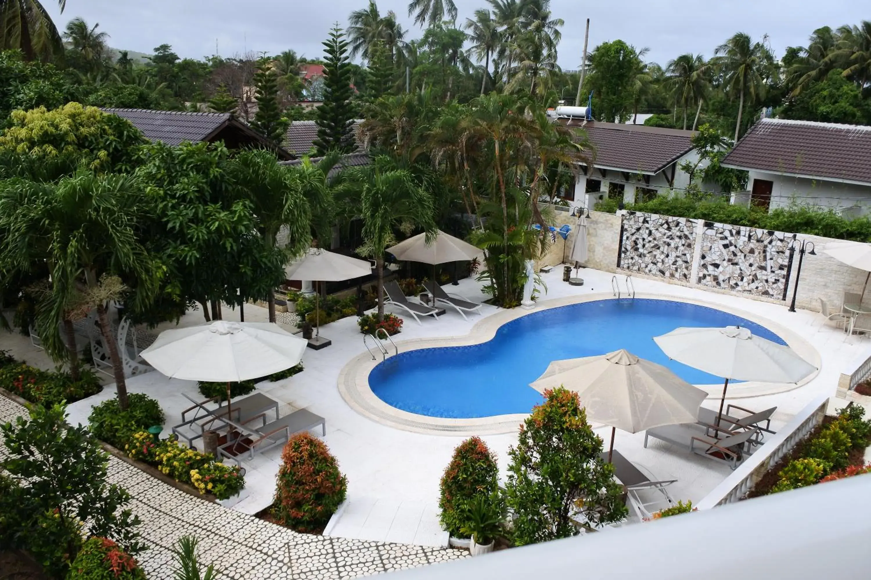 Patio, Pool View in Godiva Villa Phu Quoc