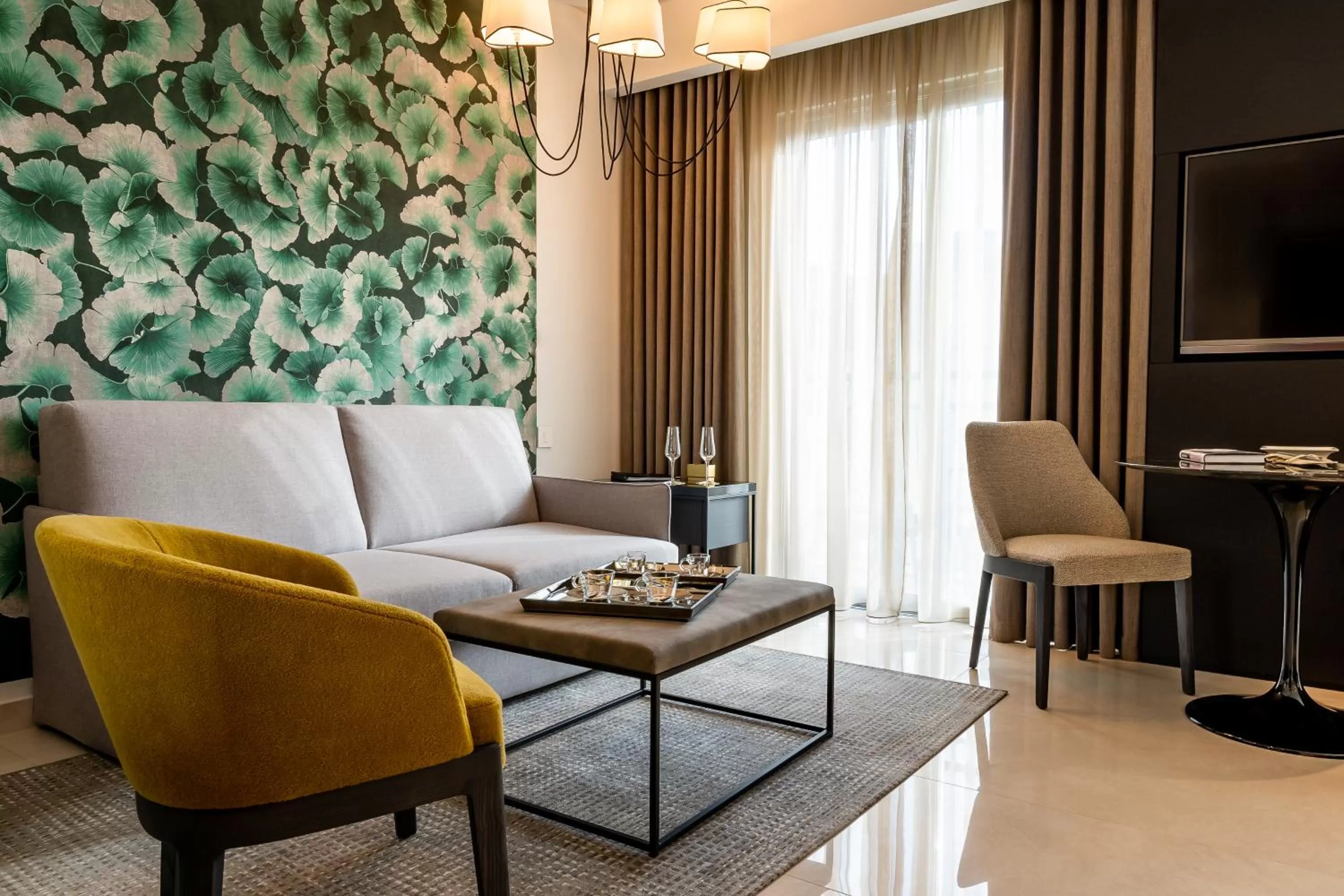 Seating area in Hotel Valentina