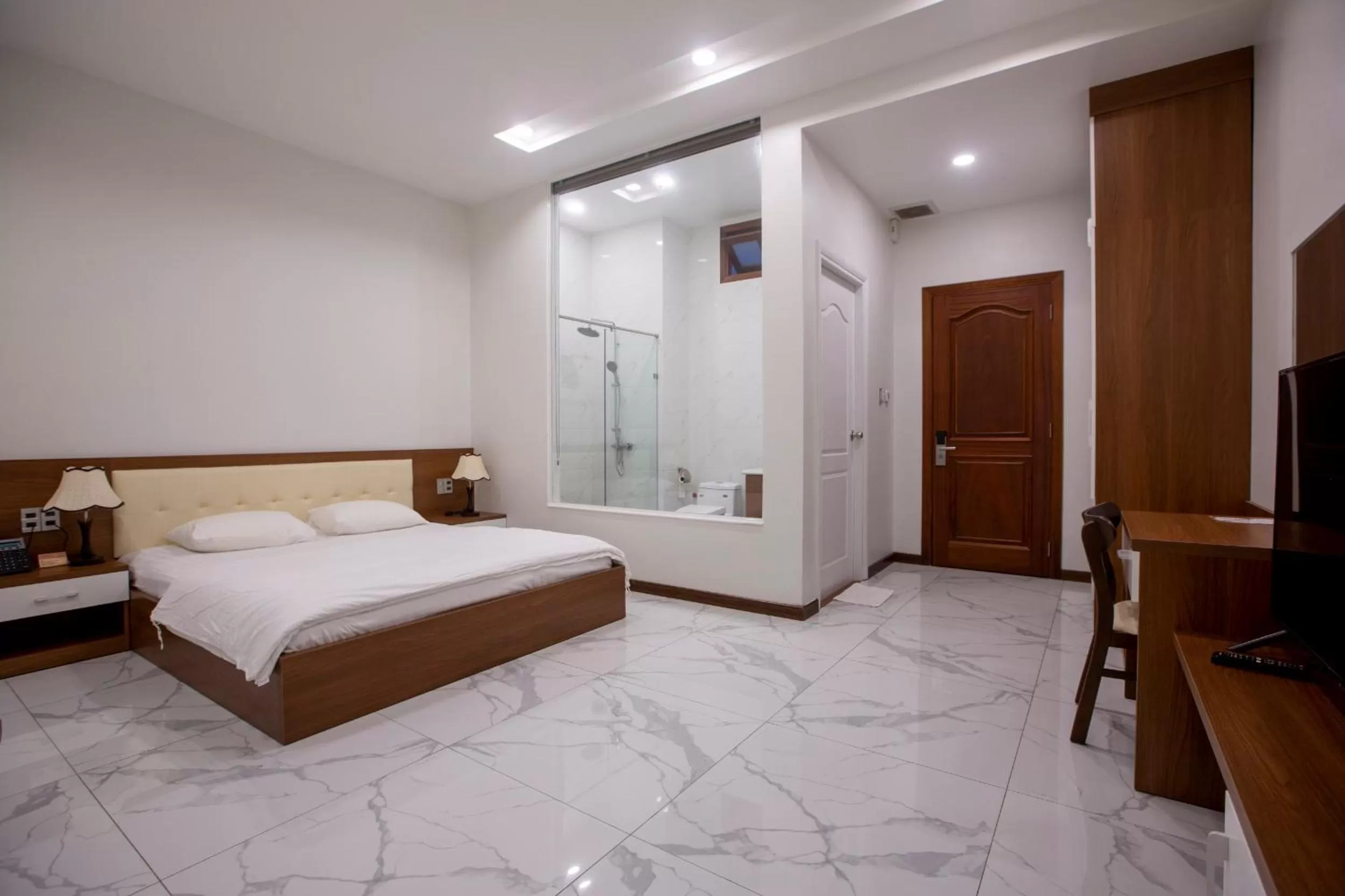 Bed in Hoang Hung Hotel