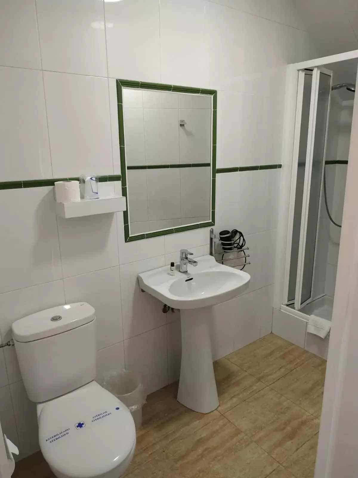 Bathroom in Hotel Mitus