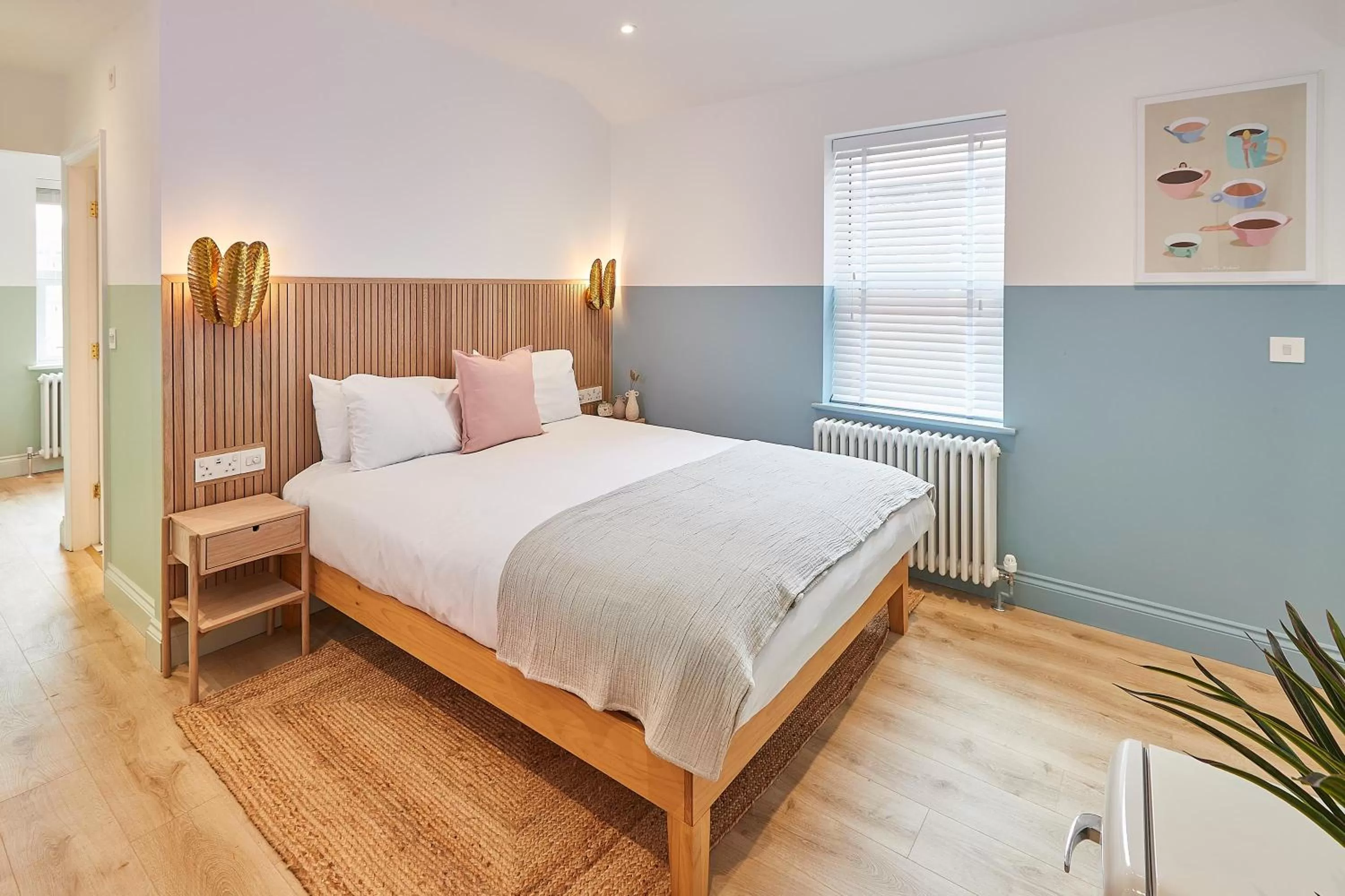 Quadruple Room with Private Bathroom in Host & Stay - Beach House Rooms