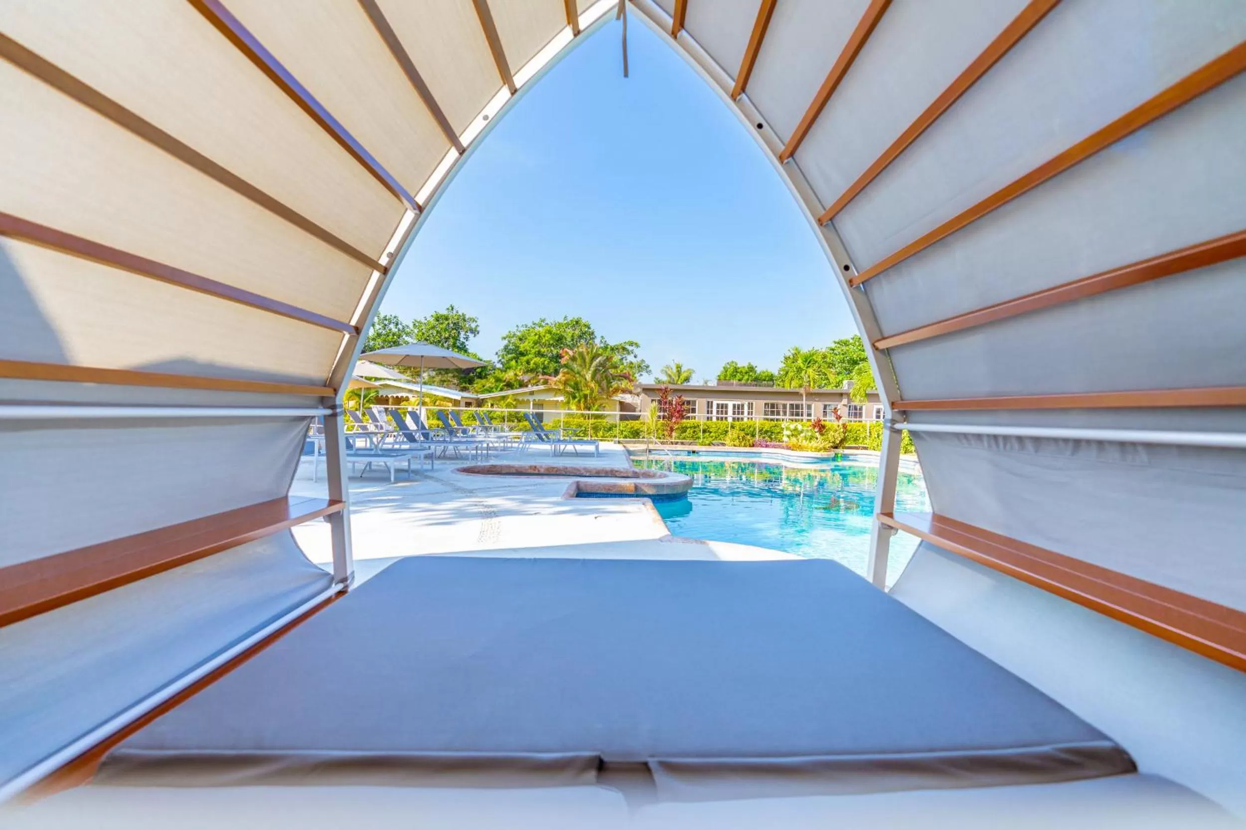 Swimming pool in Travellers Beach Resort