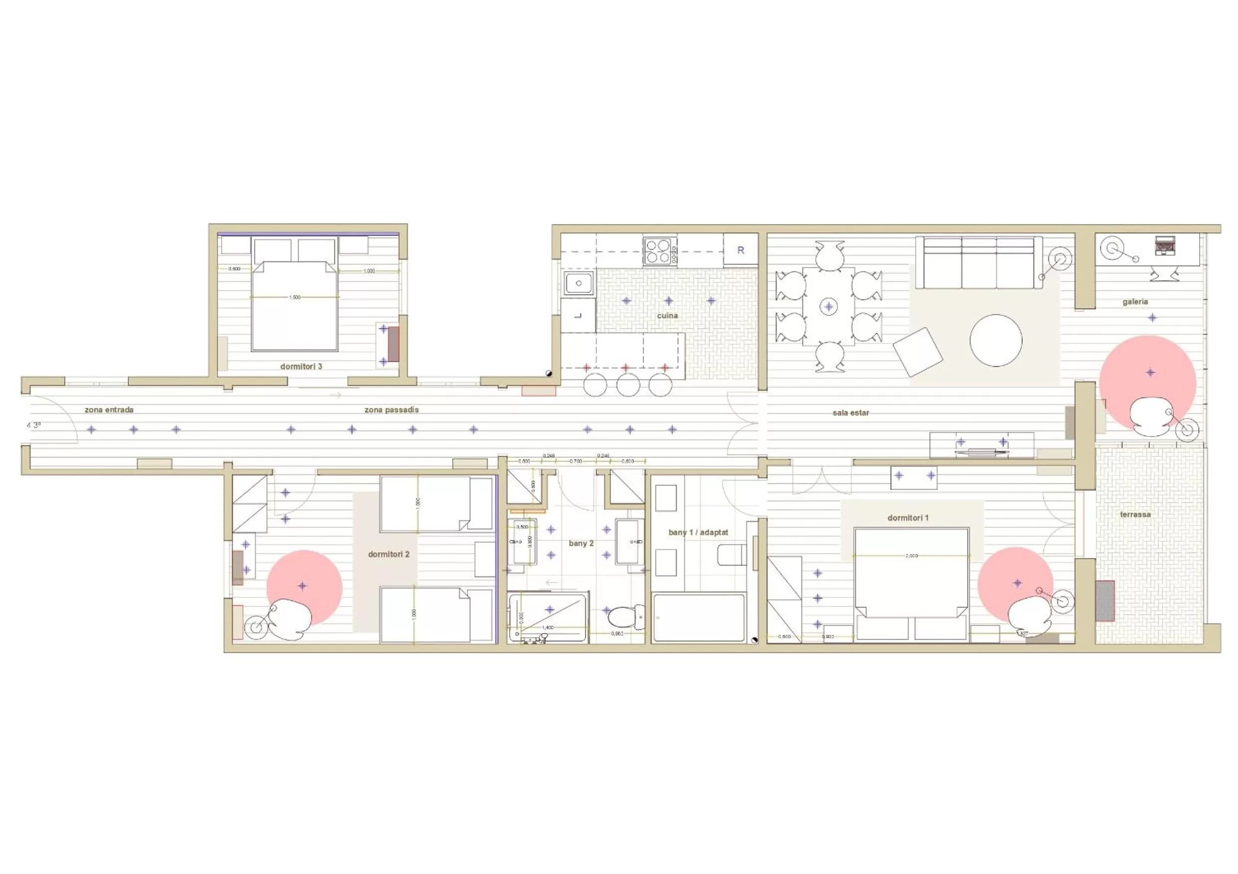 Floor plan in Weflating City Center