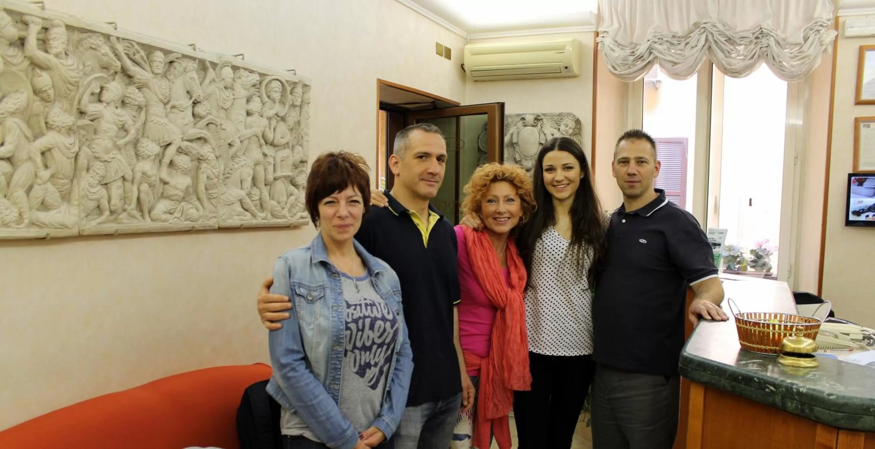 group of guests in Hotel Orlanda