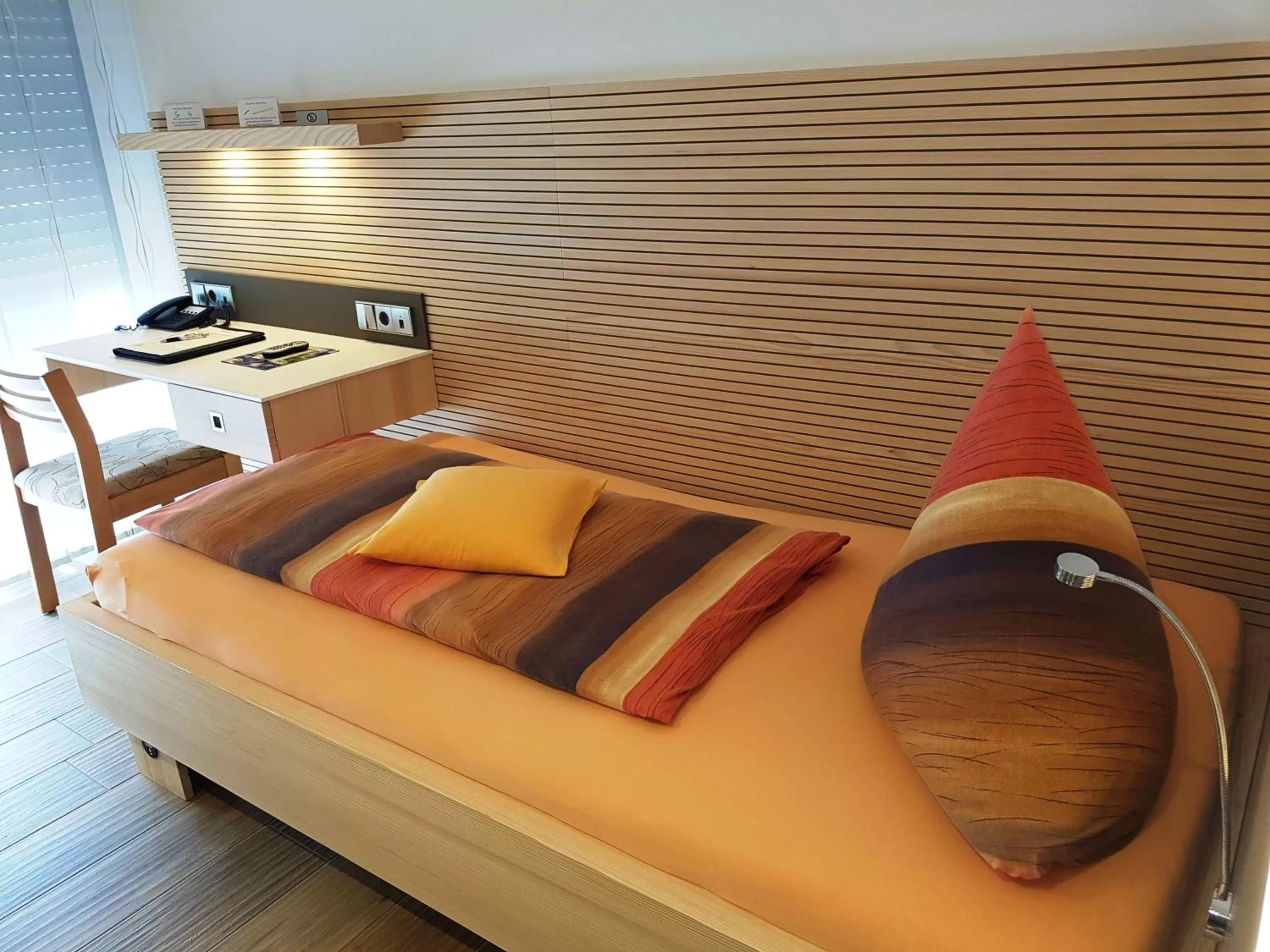 Bed in Hotel Garni Jägerhof