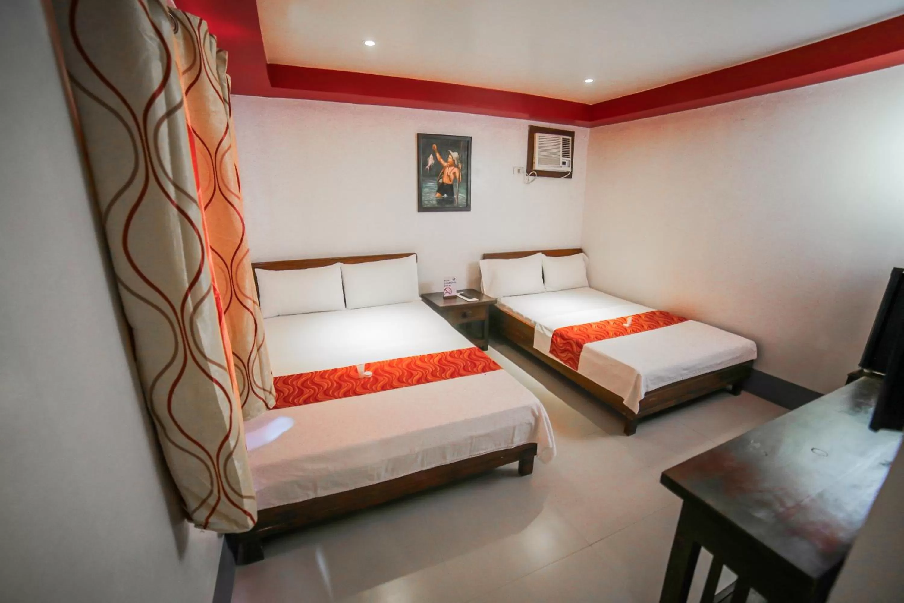 Bed in Bataan White Corals Beach Resort