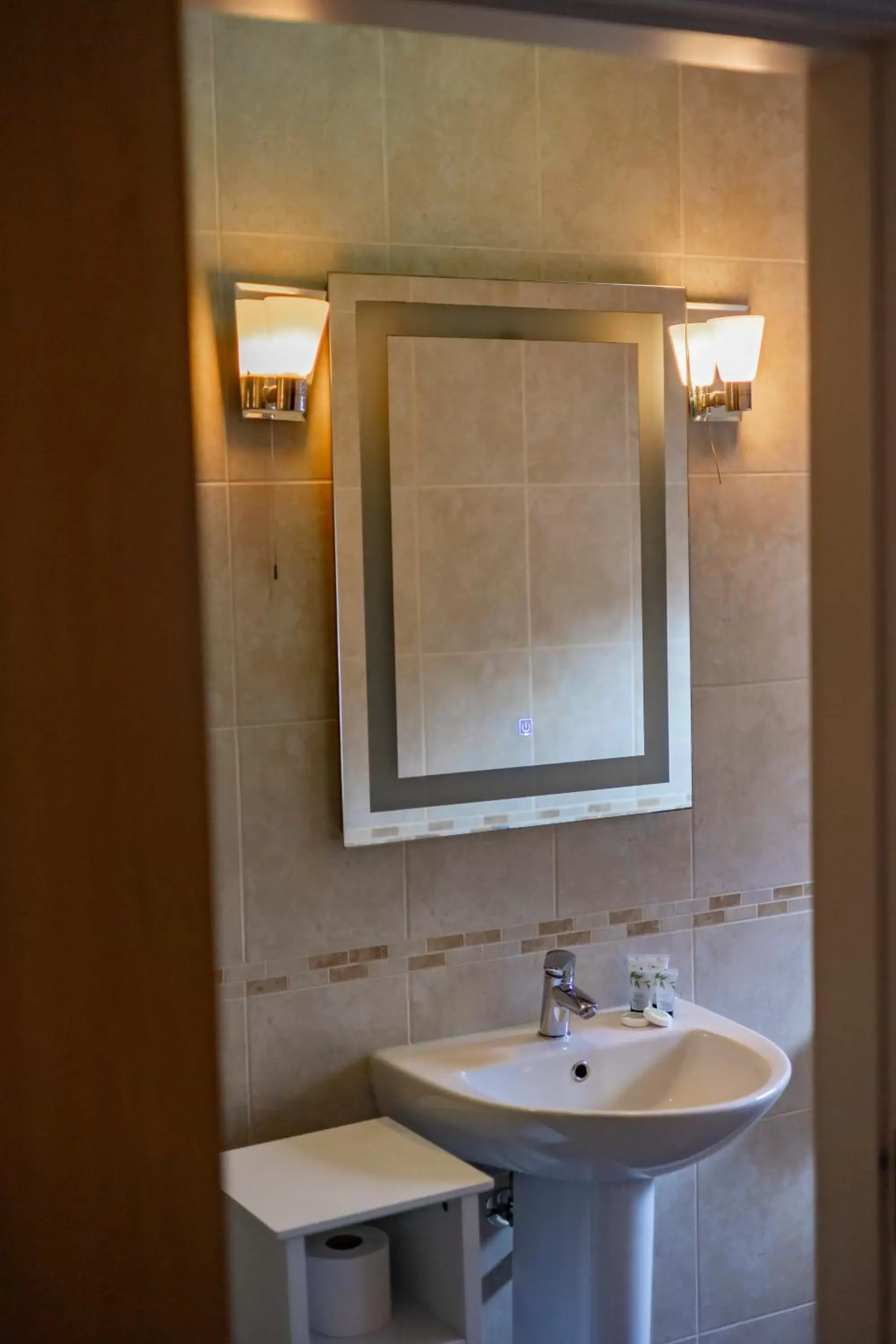 Bathroom in Crown Hotel