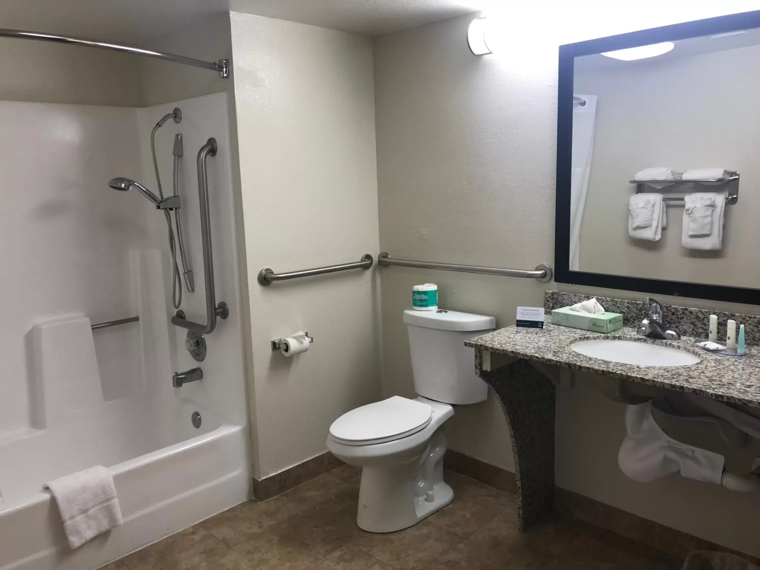 Bathroom in Quality Inn & Suites near Downtown Mesa