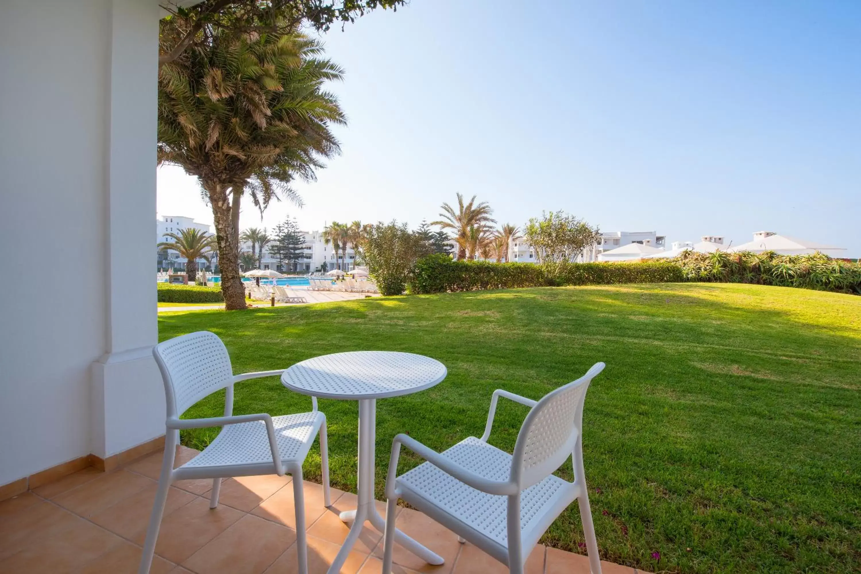 Balcony/Terrace in Iberostar Founty Beach All Inclusive