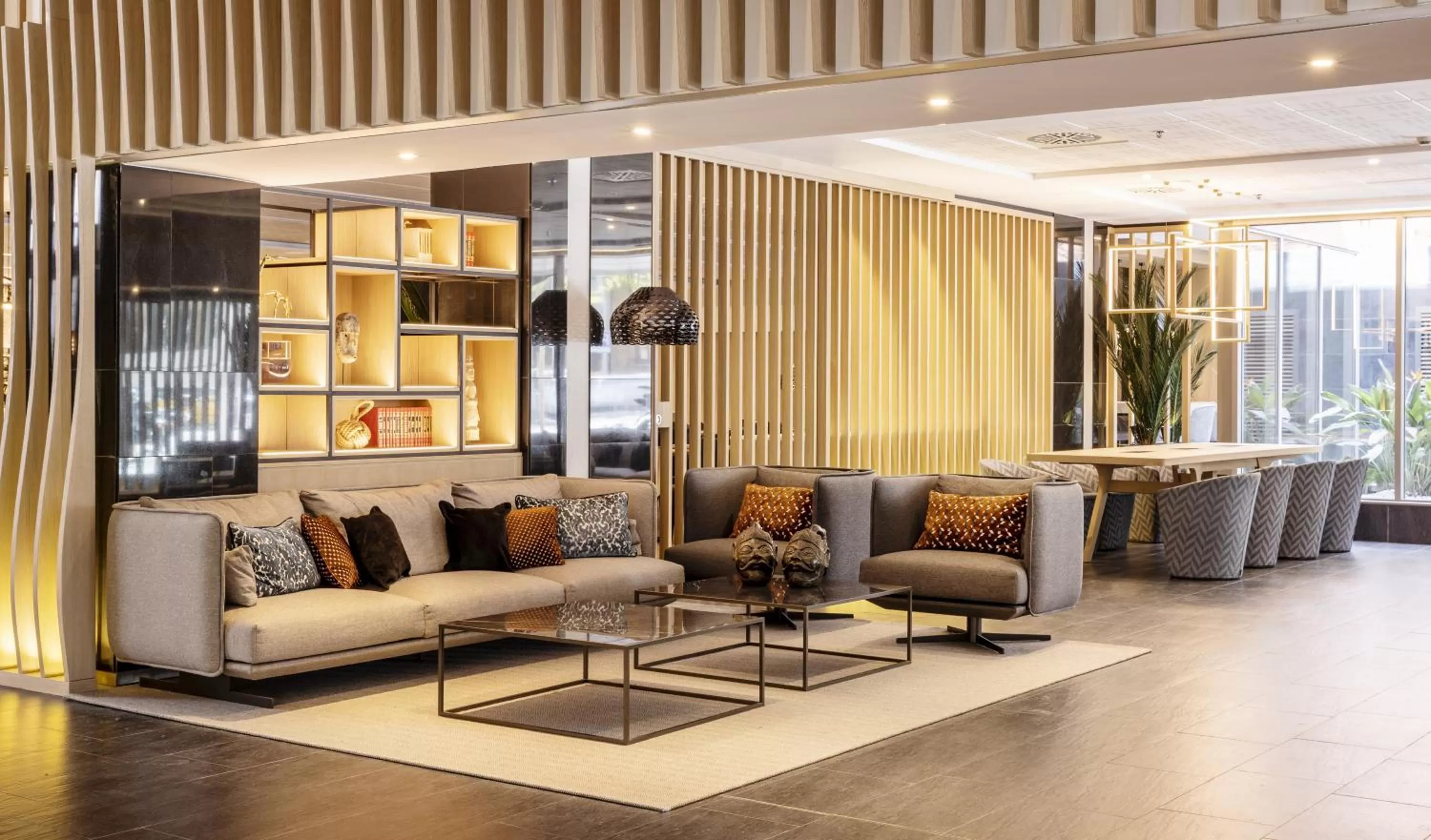 Lobby or reception in Ilunion Barcelona