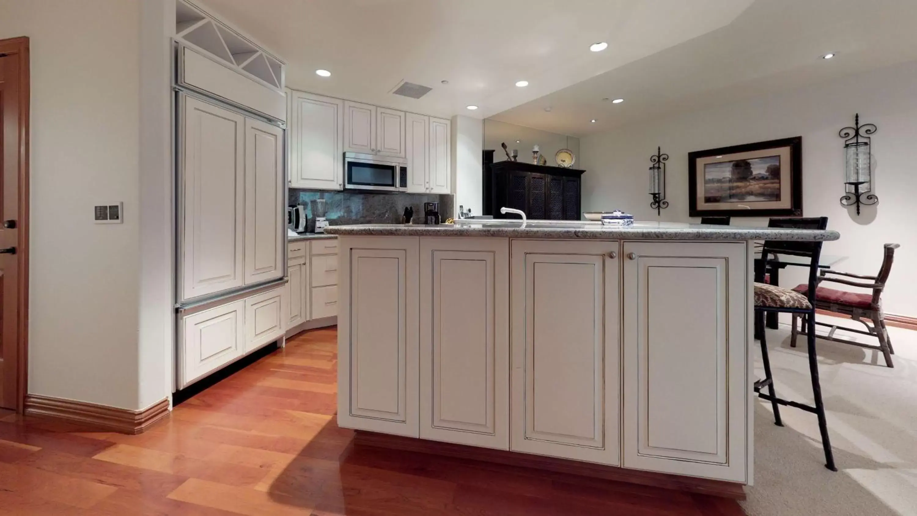 Kitchen or kitchenette, Lobby/Reception in Vail Residences at Cascade Village, a Destination by Hyatt Residence