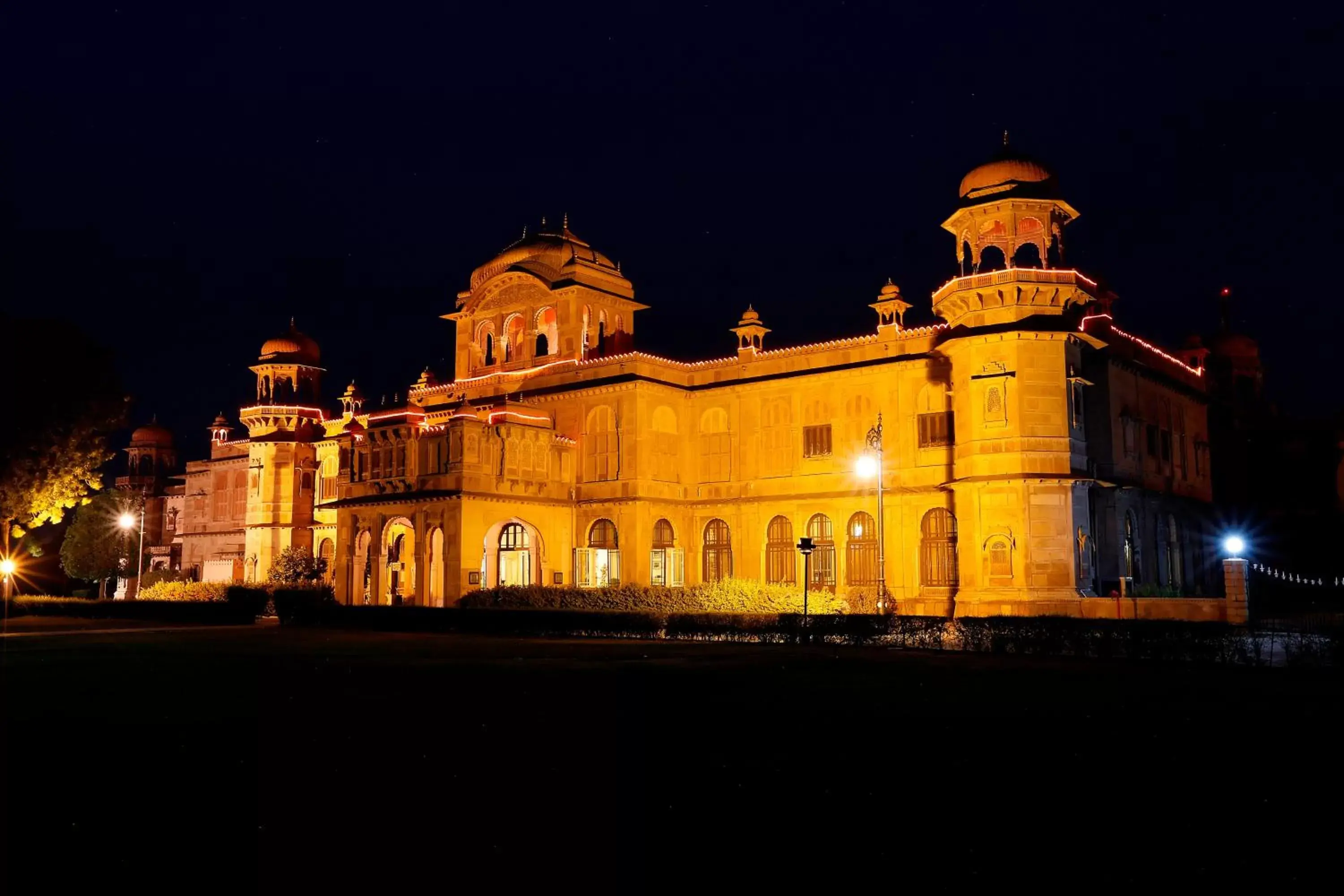 Facade/entrance in The Lallgarh Palace - A Heritage Hotel Facade/entrance in The Lallgarh Palace - A Heritage Hotel