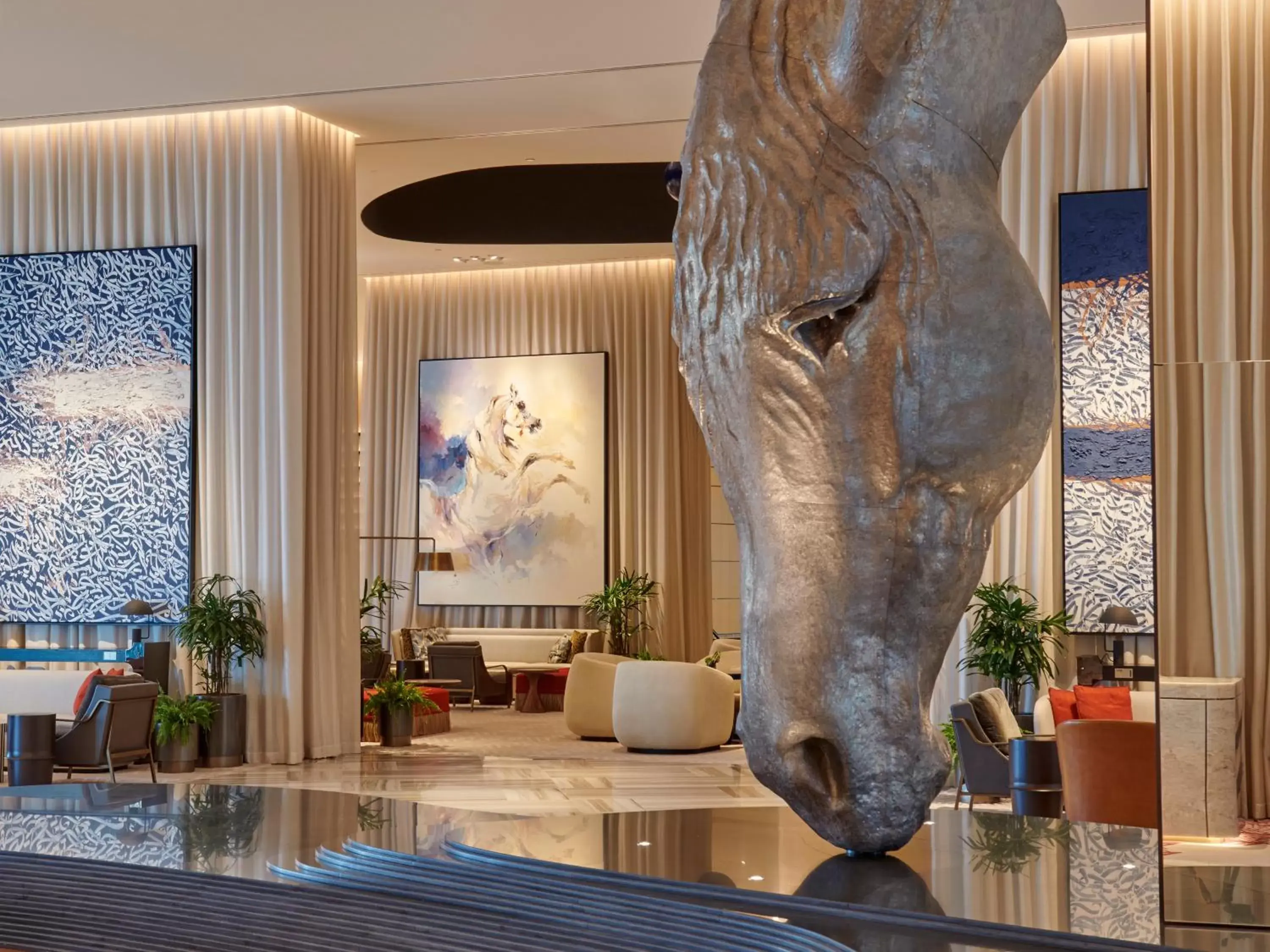 Lobby or reception in Grand Hyatt Kuwait