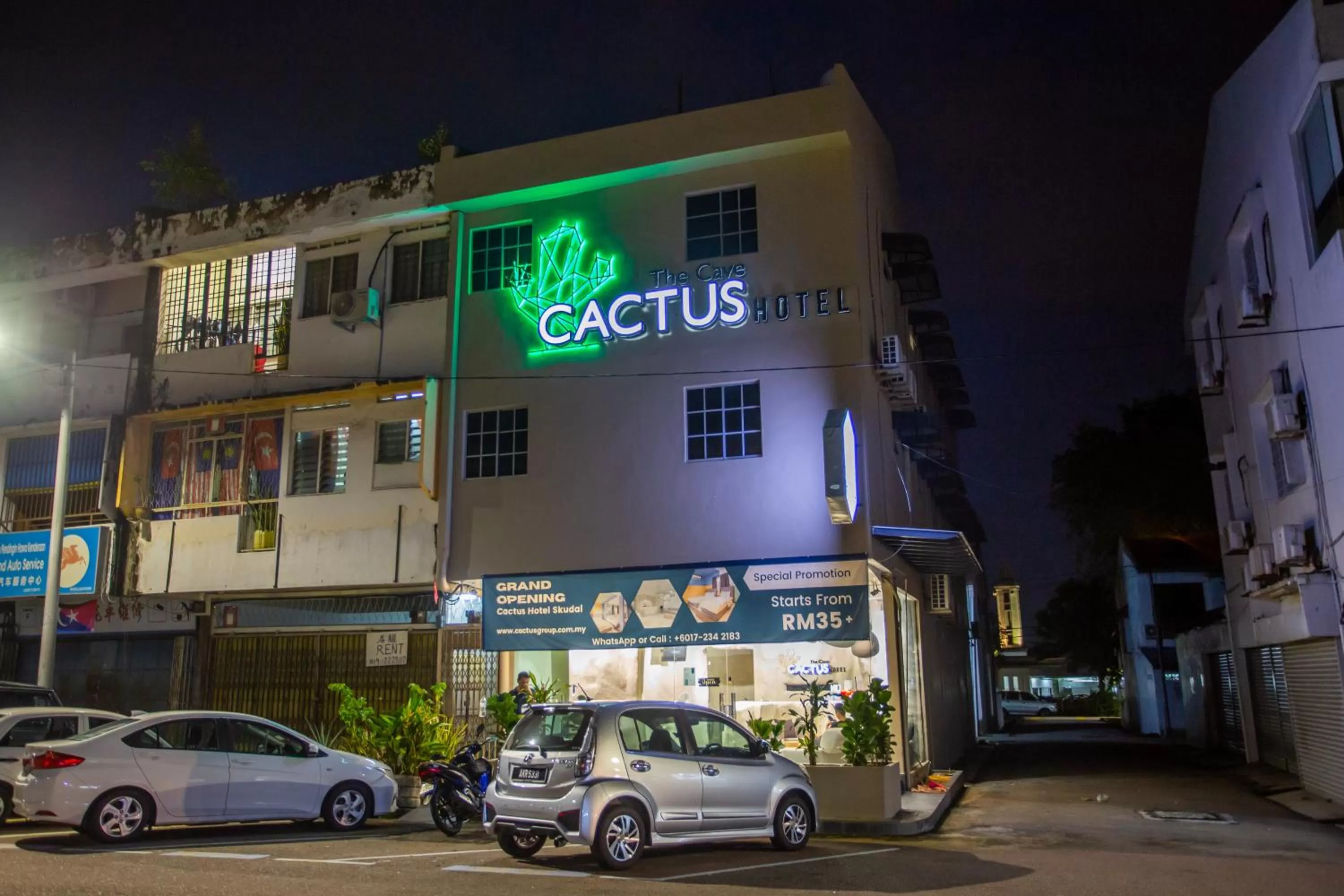 Property Building in The Cave By Cactus Hotel Skudai