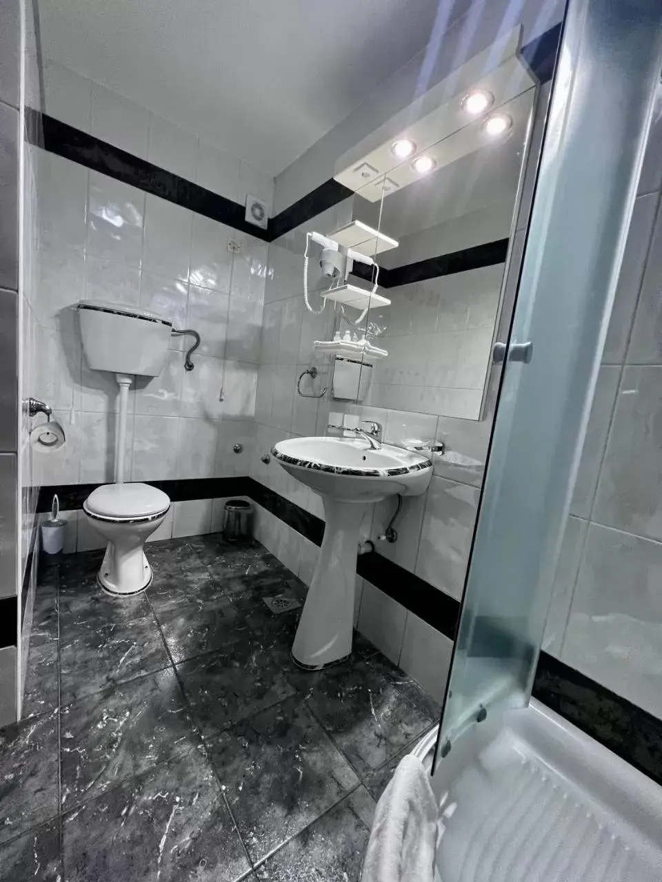 Shower, Bathroom in Hotel Ambasador