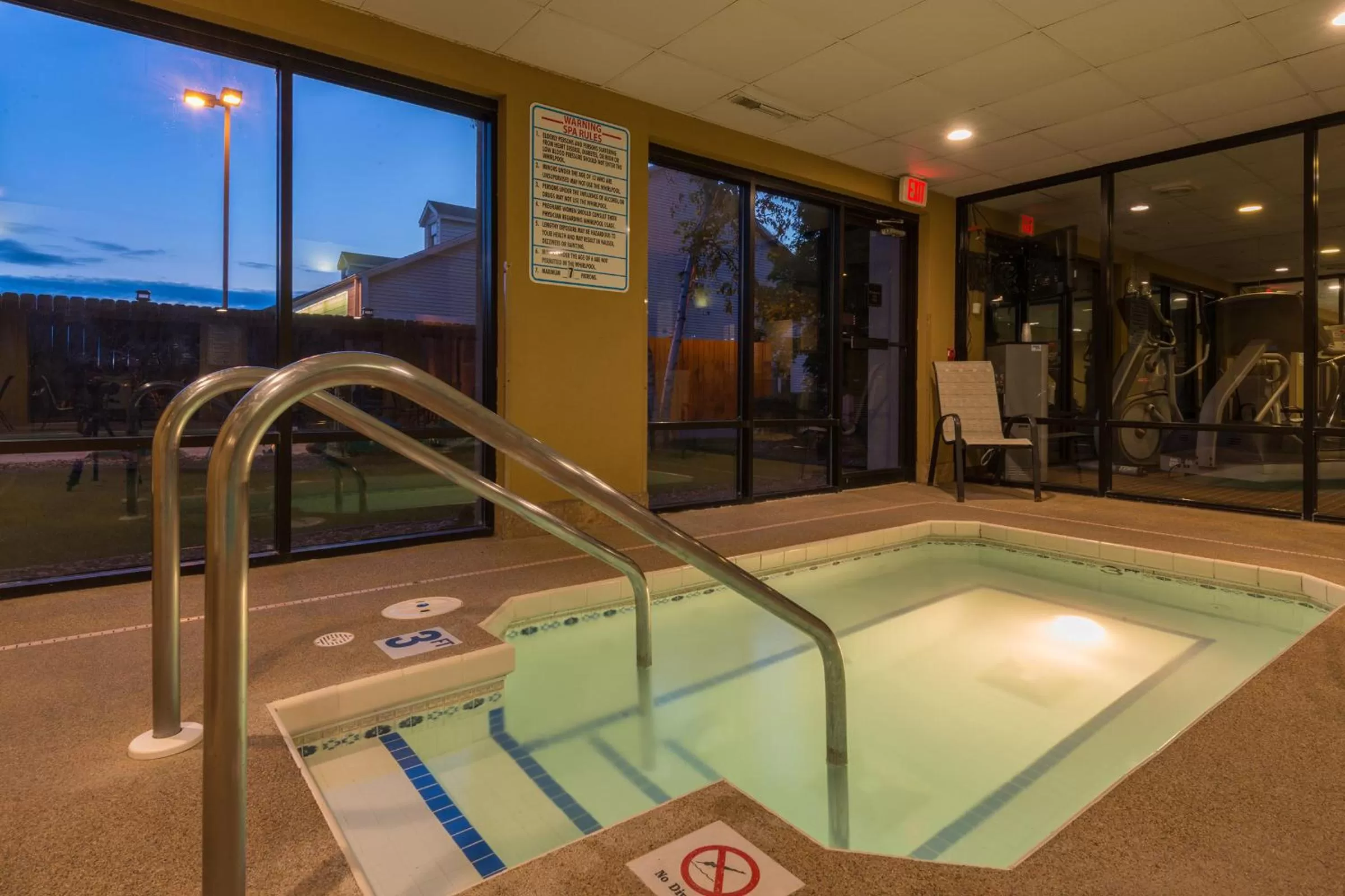 Swimming pool in AmericInn by Wyndham Madison West