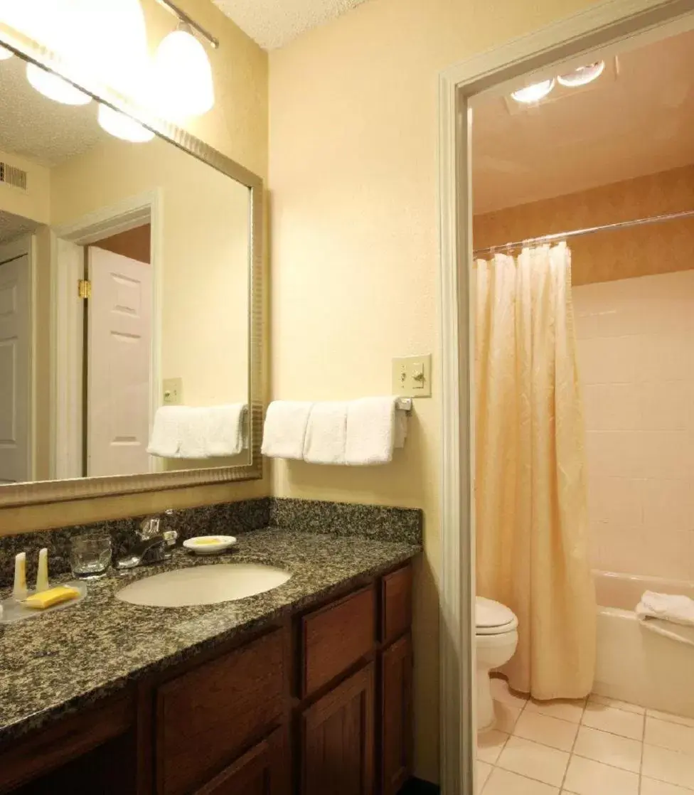 Bathroom in Hawthorn Suites by Wyndham Tinton Falls