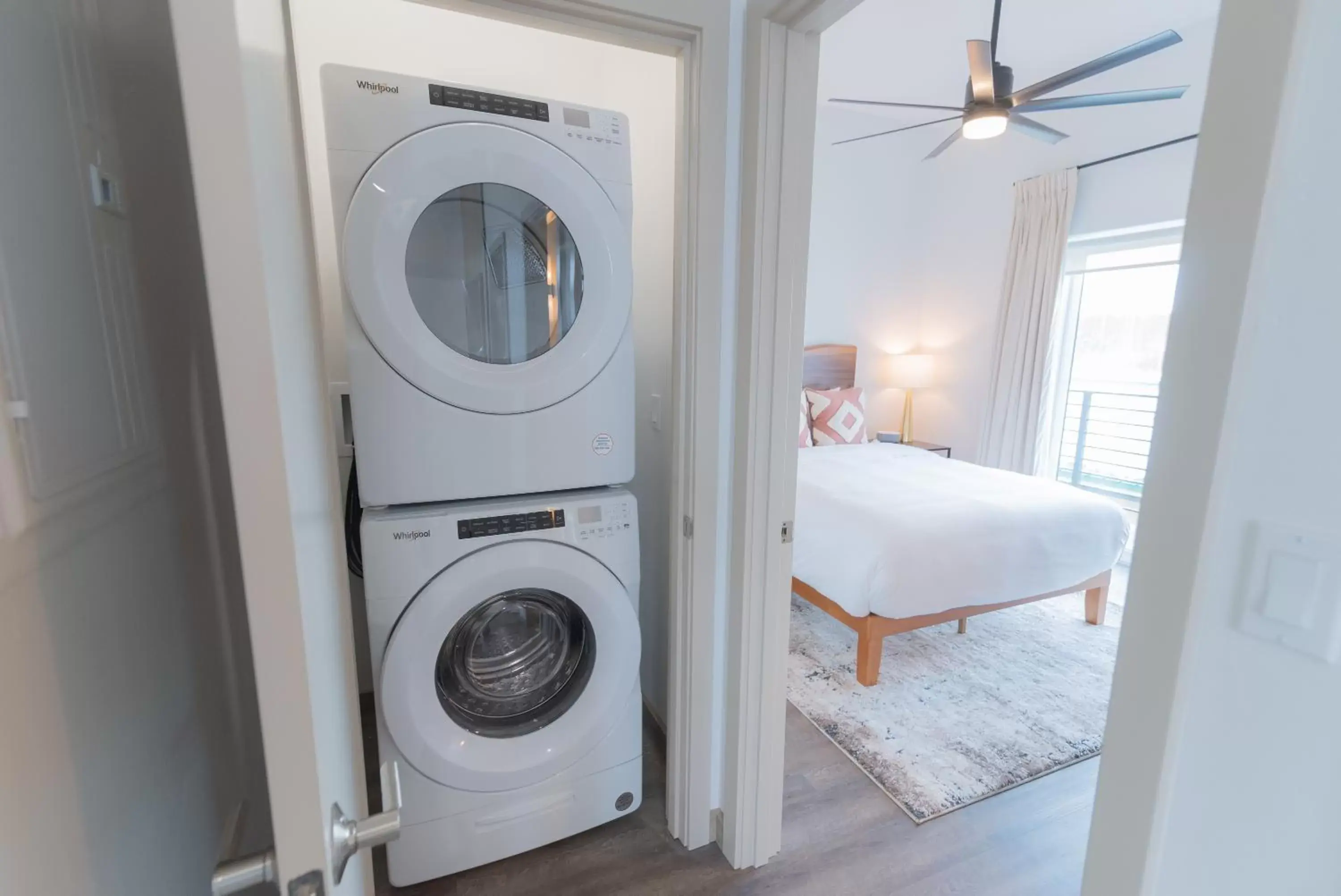 laundry, Bathroom in Colony Suites